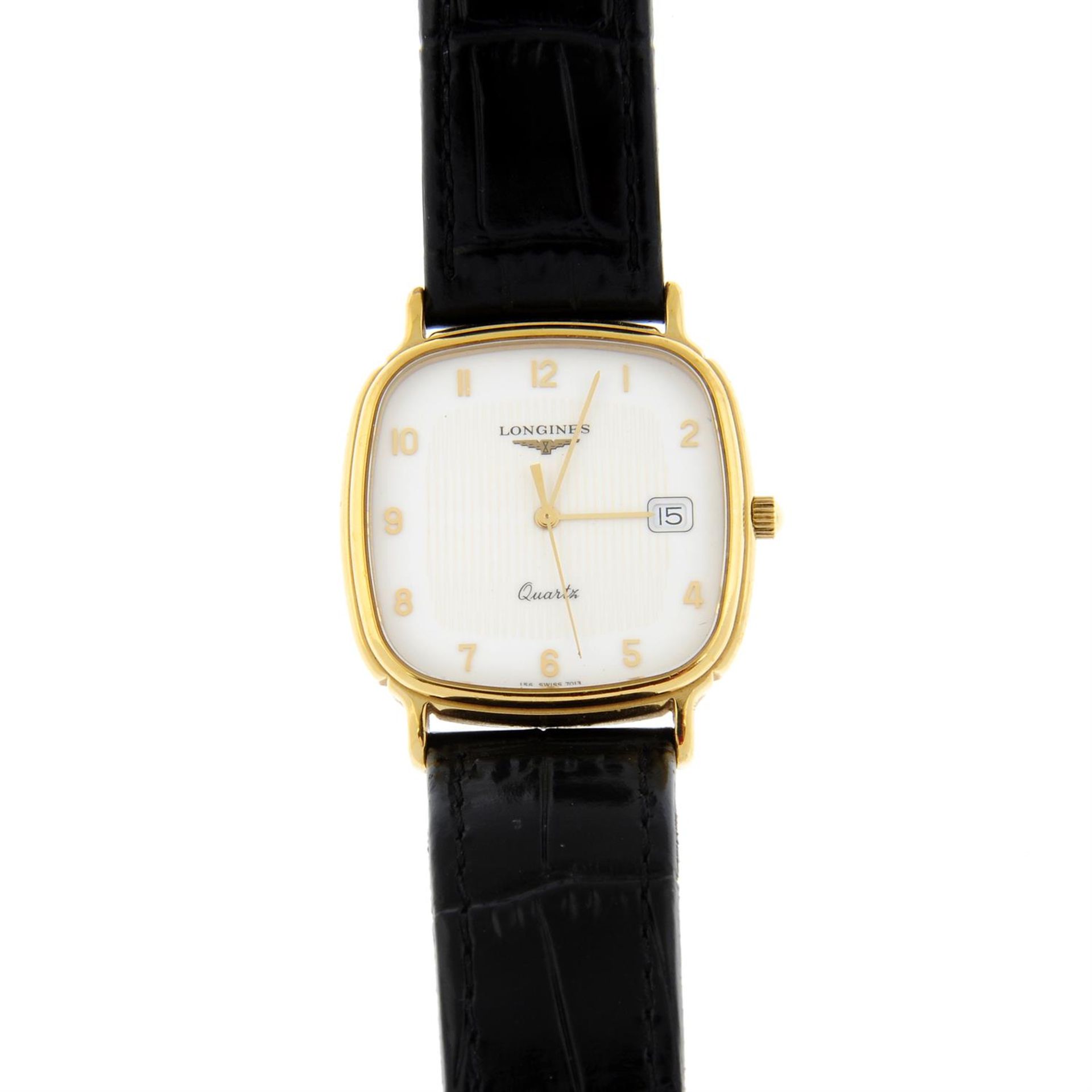 LONGINES - a gold plated Presence wrist watch (33mm) together with another gold plated Longines - Image 3 of 4