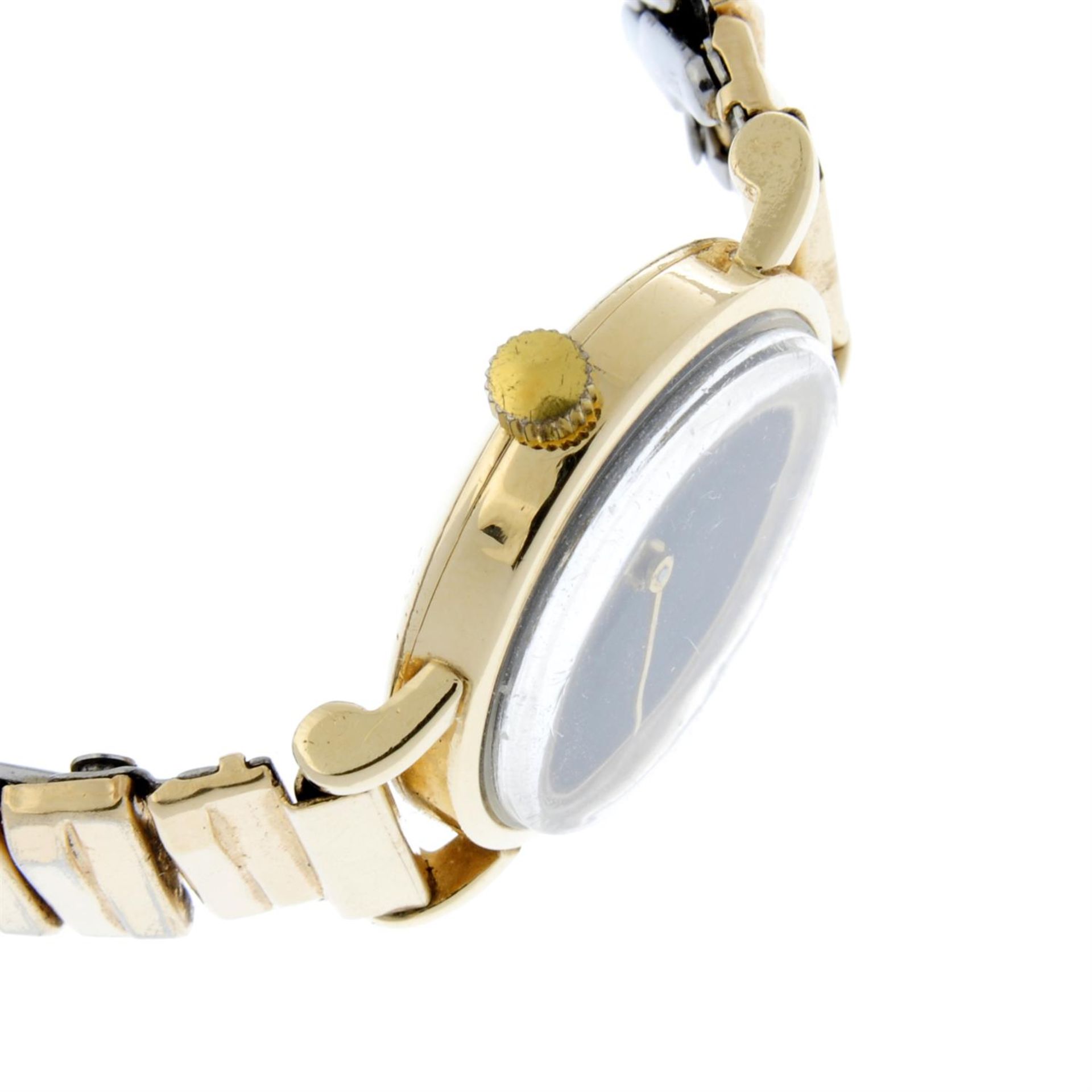 OMEGA - a yellow metal bracelet watch, 20mm - Image 3 of 4