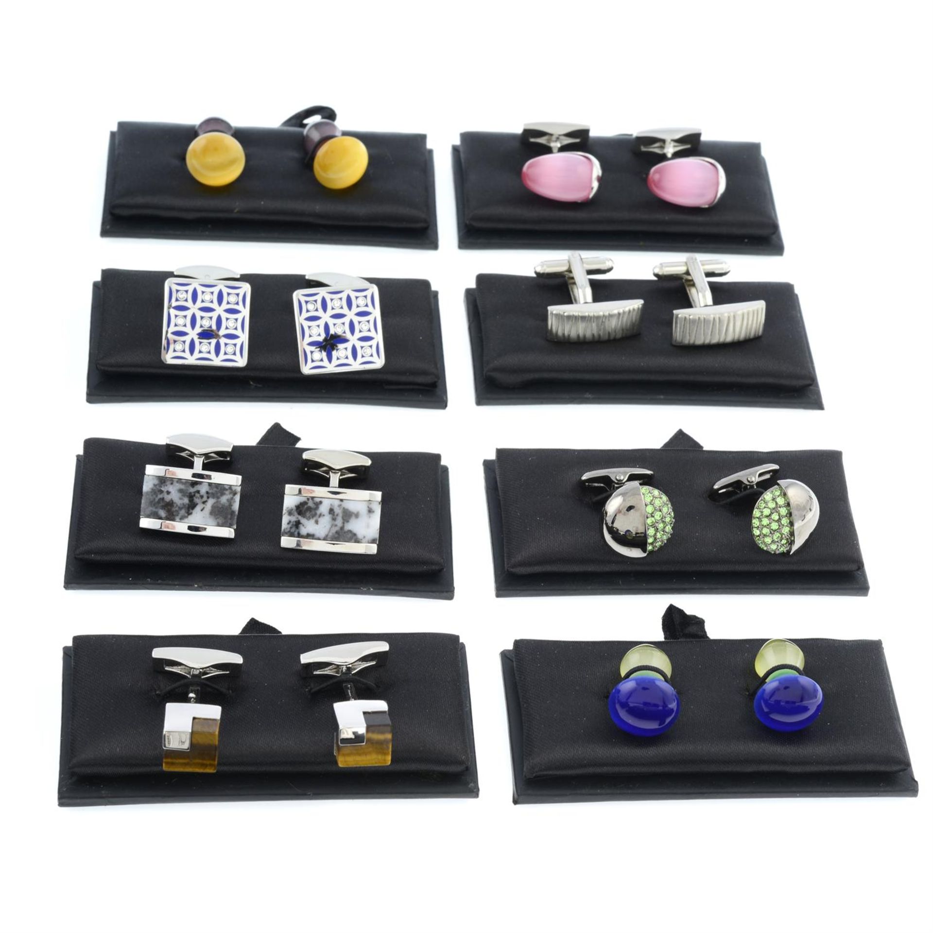 A selection of twenty pairs of cufflinks, by P D Mann. - Image 3 of 3