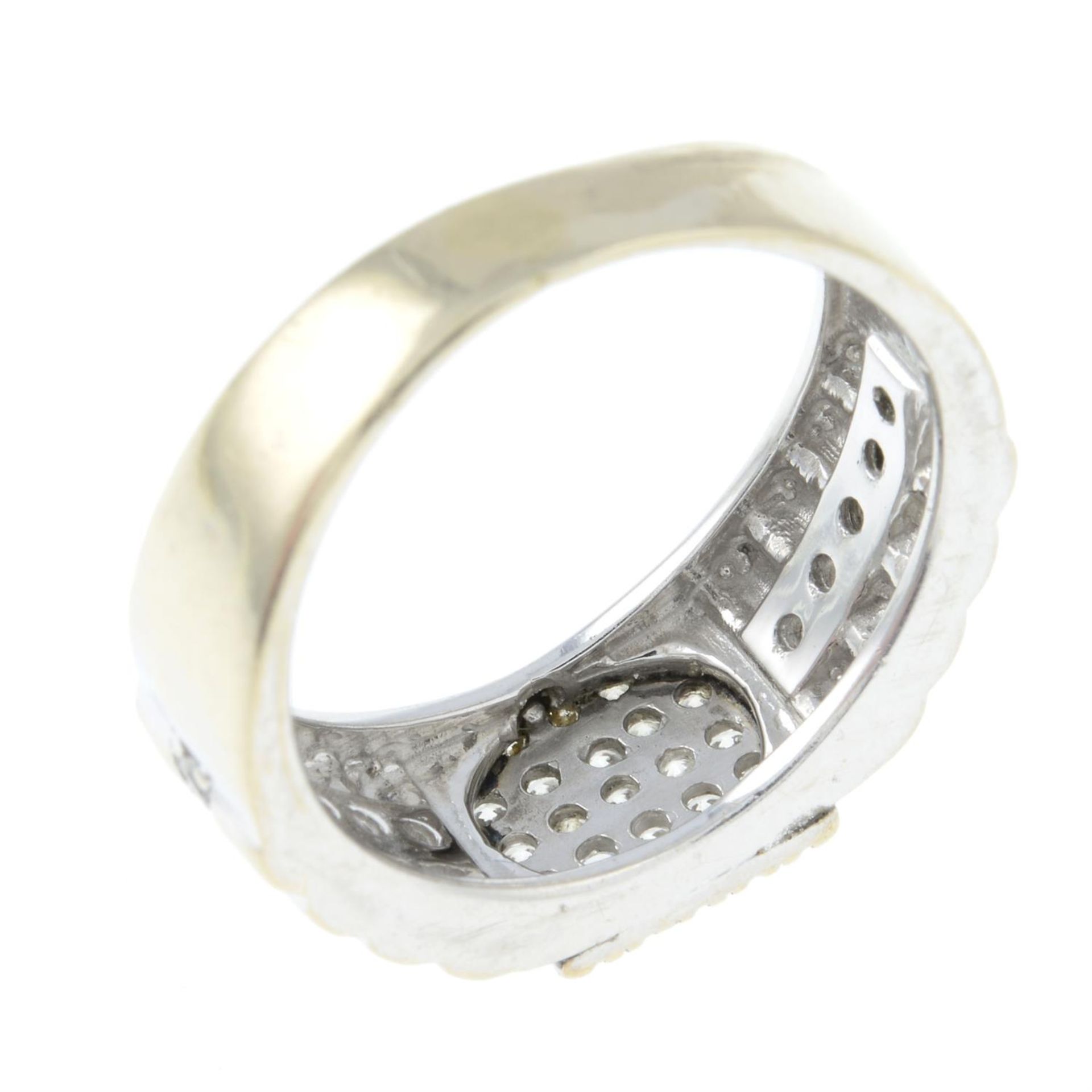 A cubic zirconia dress ring. - Image 2 of 2