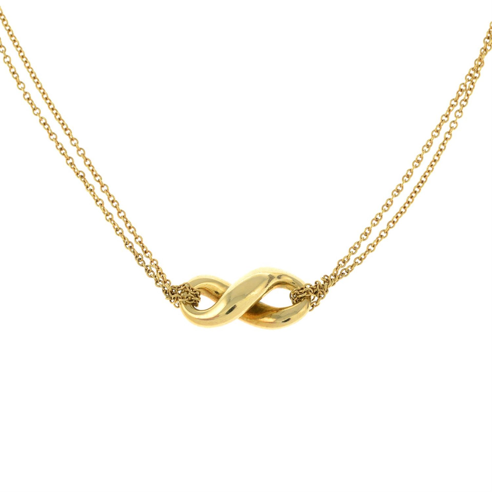 An 'Infinity' necklace, by Tiffany & Co.