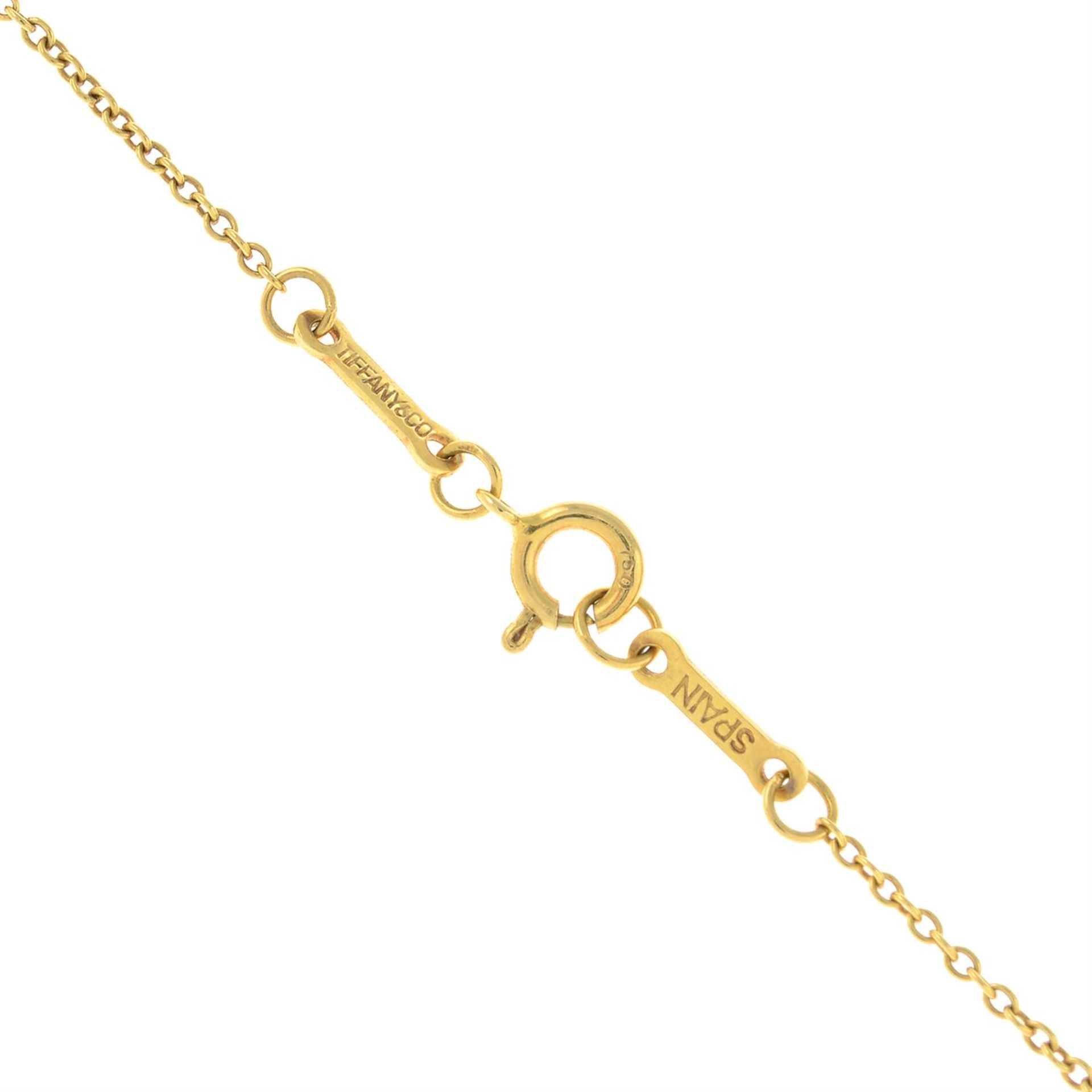 An 'Open Heart' pendant, with chain, by Elsa Peretti for Tiffany & Co. - Image 4 of 4