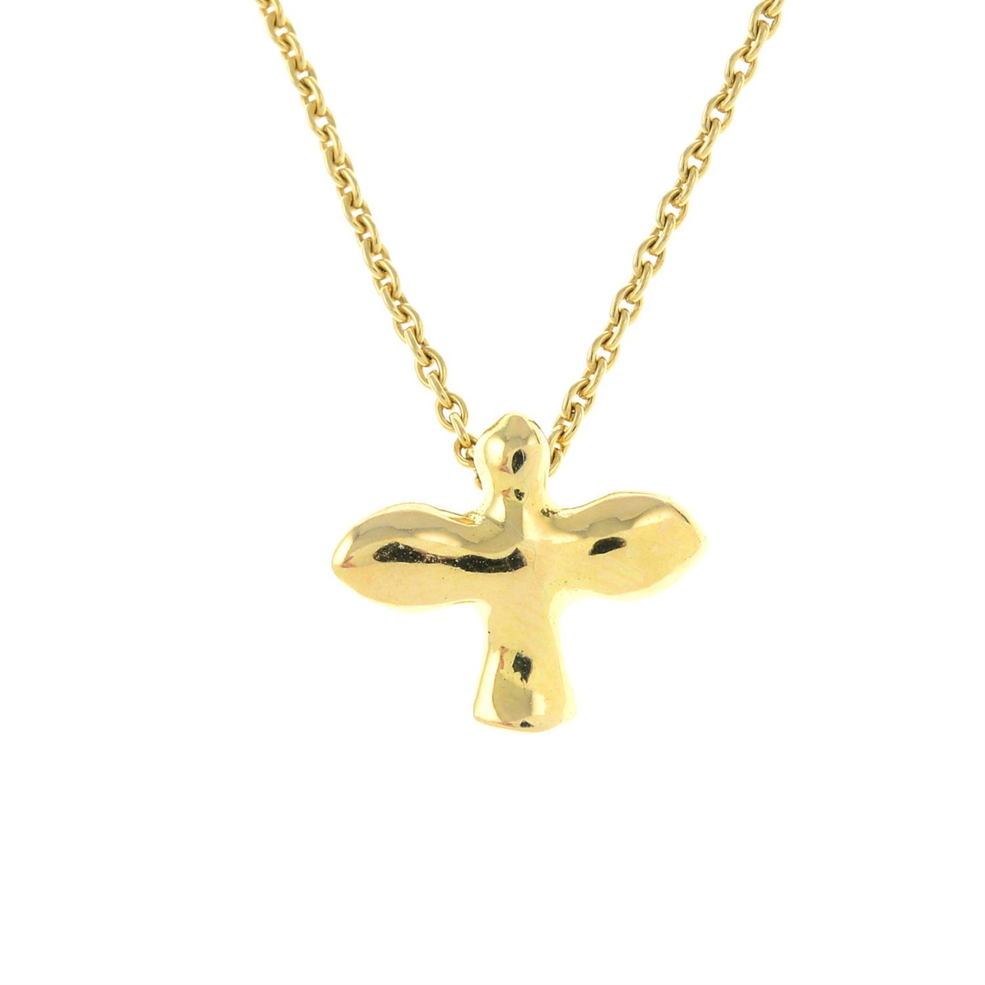 A 'Little Bird' pendant, with chain, by Tiffany & Co.