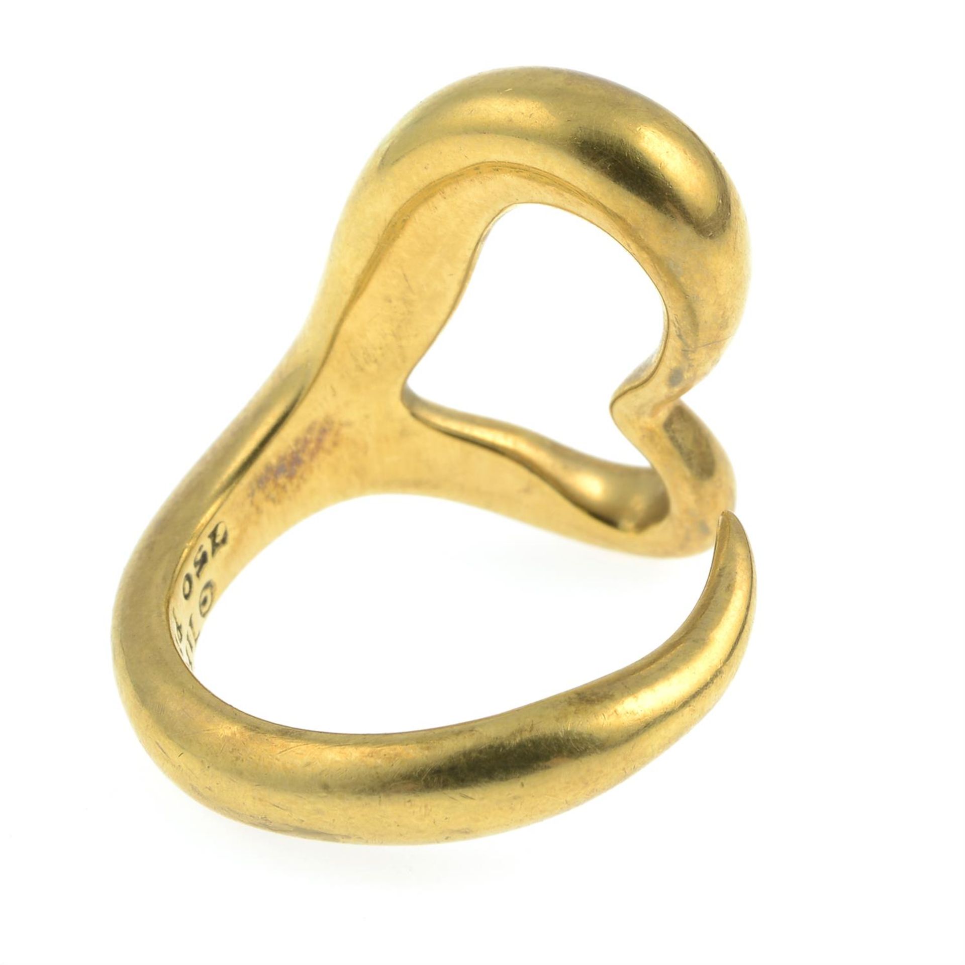 An 'Open Heart' dress ring, by Elsa Peretti for Tiffany & Co. - Image 2 of 3