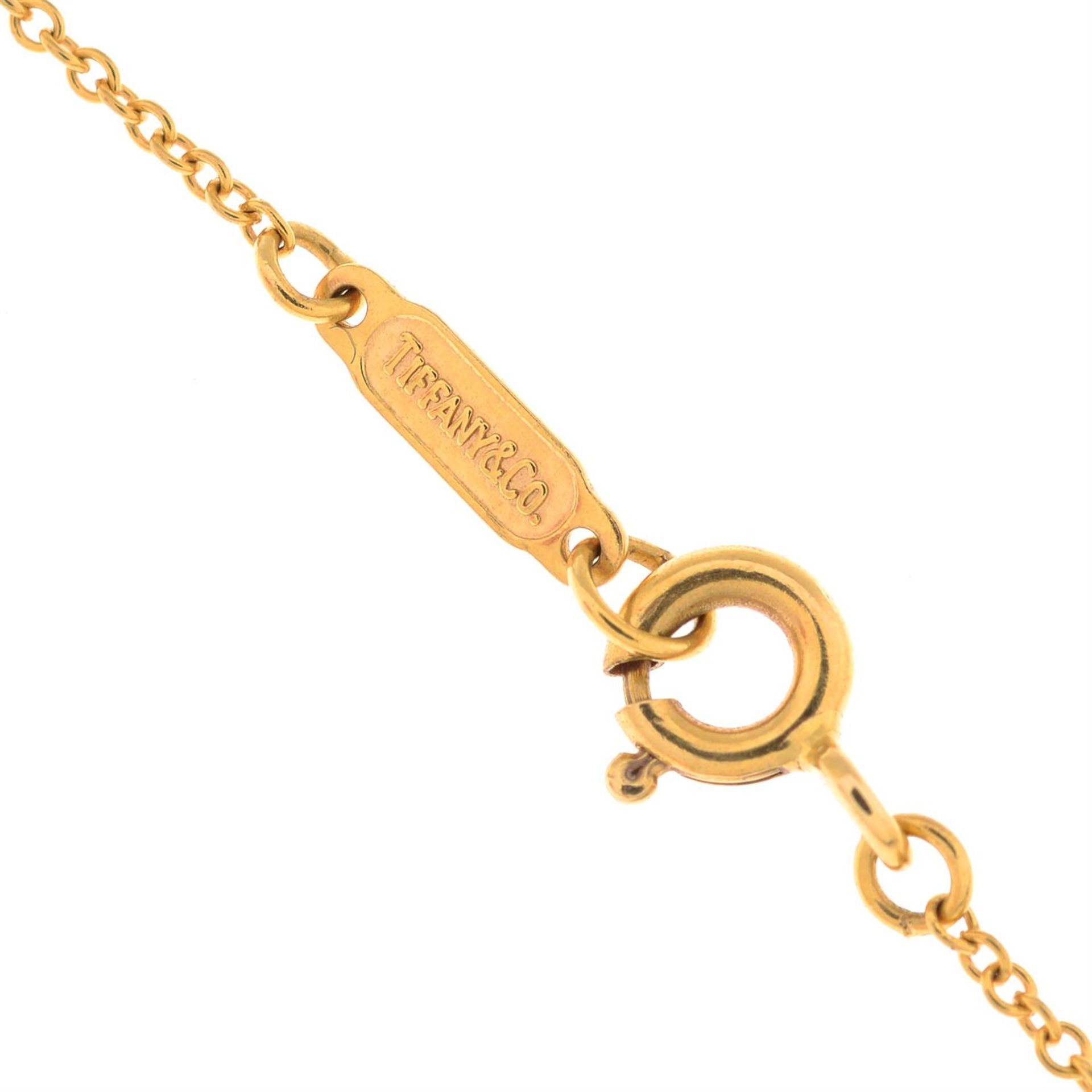 A heart pendant, with chain, by Tiffany & Co. - Image 3 of 4