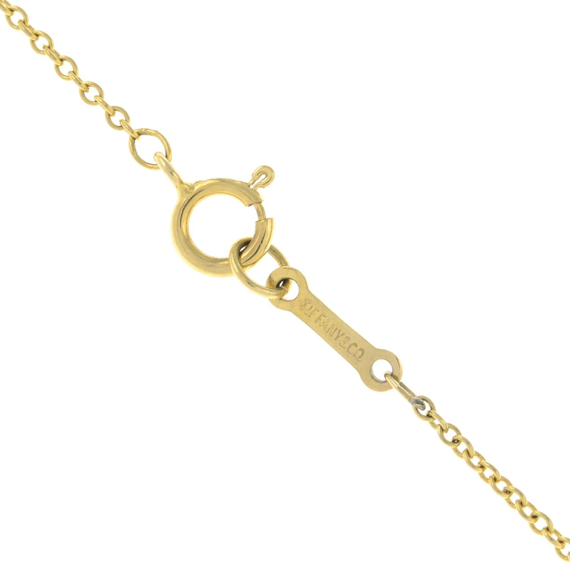 An 'Open Heart' pendant, with chain, by Elsa Peretti for Tiffany & Co. - Image 4 of 4