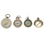 A selection of early to mid 20th century compass pendants.