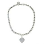 A 'Return to Tiffany' bead-link bracelet, by Tiffany & Co.