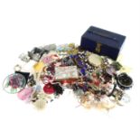 A selection of costume jewellery.