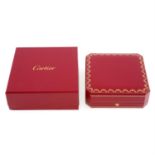 A jewellery box, by Cartier.