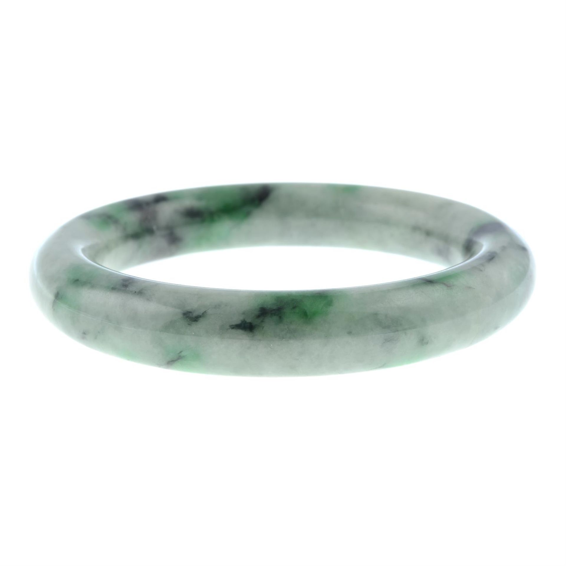 A jade bangle.