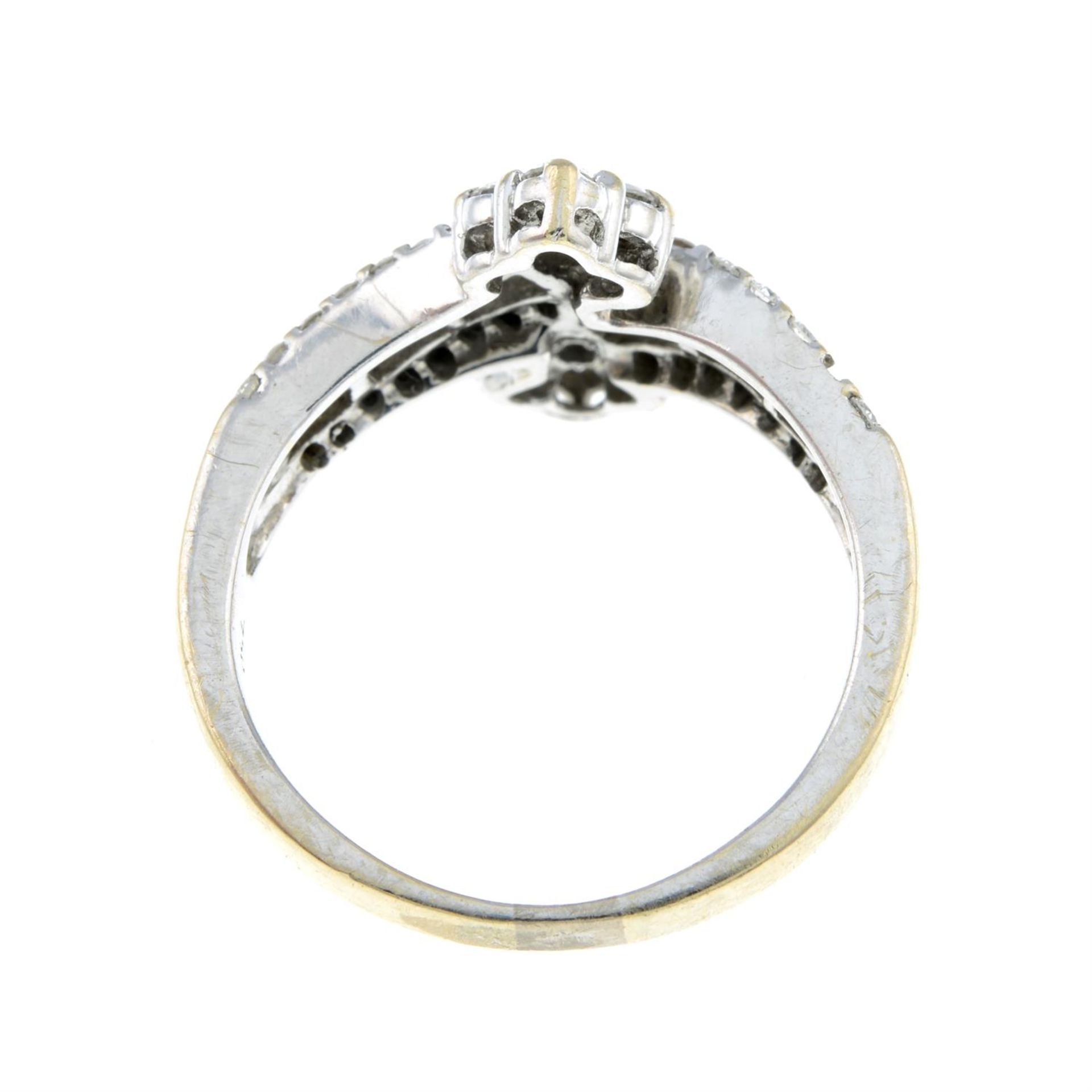 A vari-cut diamond dress ring. - Image 2 of 2