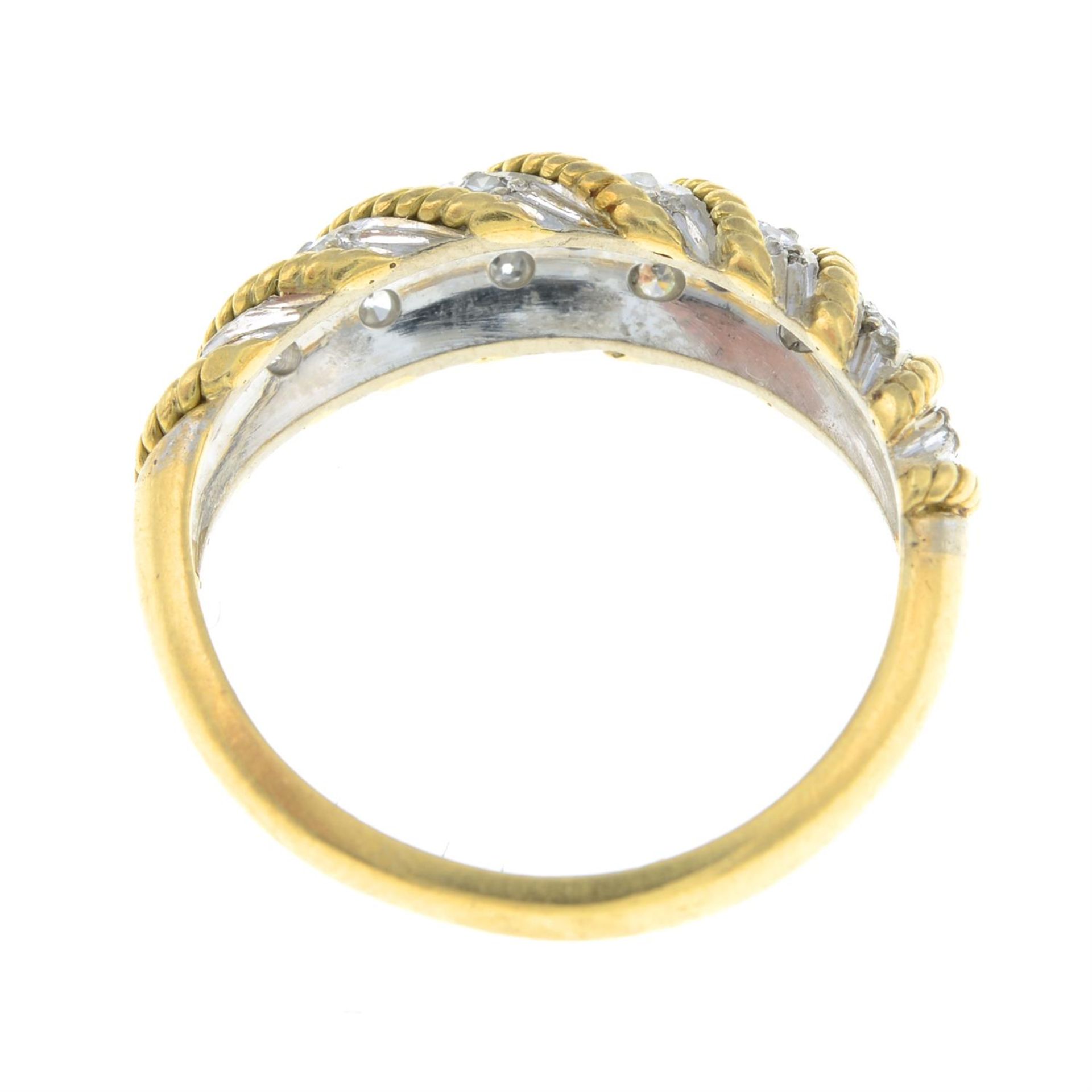 A diamond dress ring. - Image 2 of 2