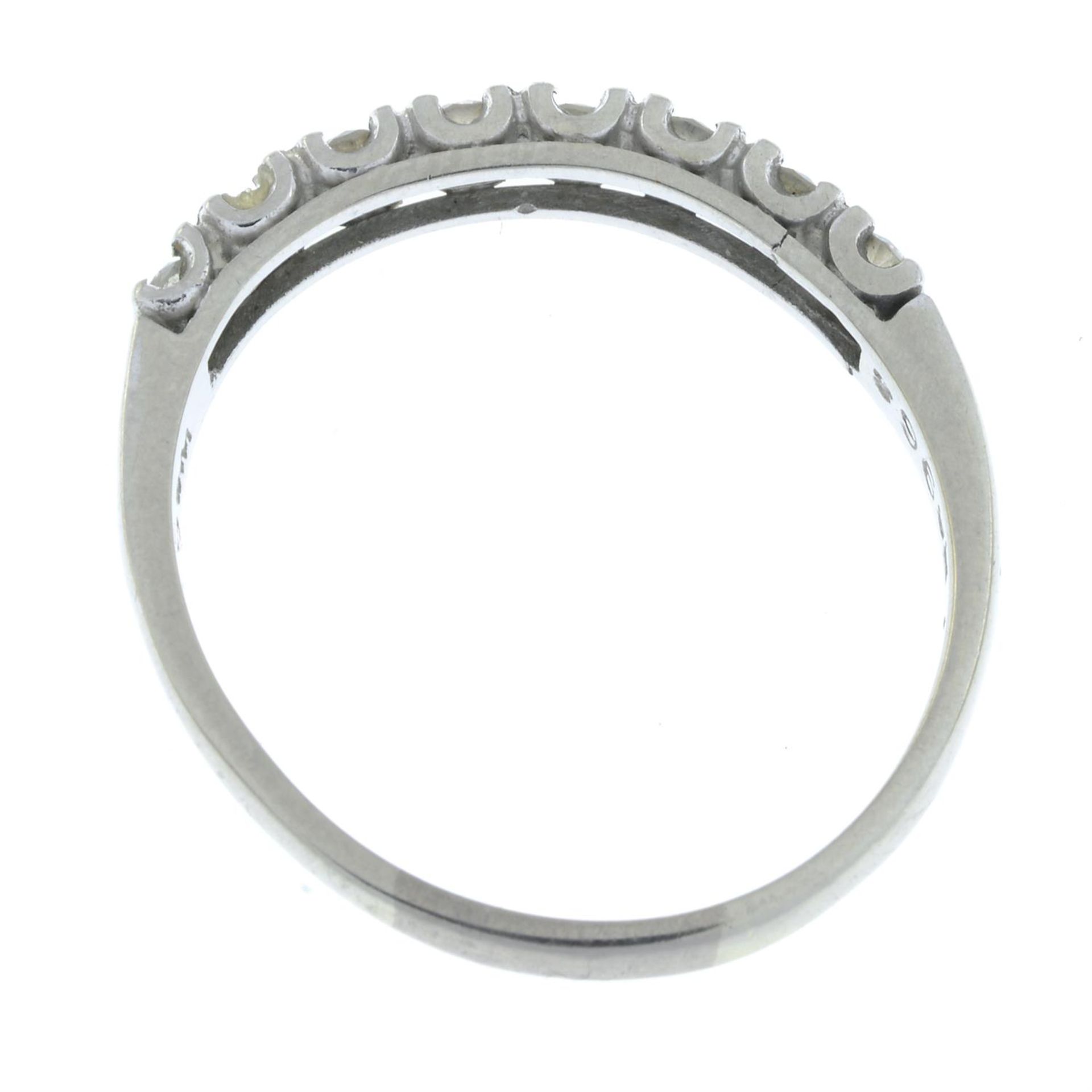 An 18ct gold single-cut diamond ring. - Image 2 of 2