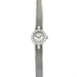 A lady's 1960s 9ct gold diamond cocktail watch.