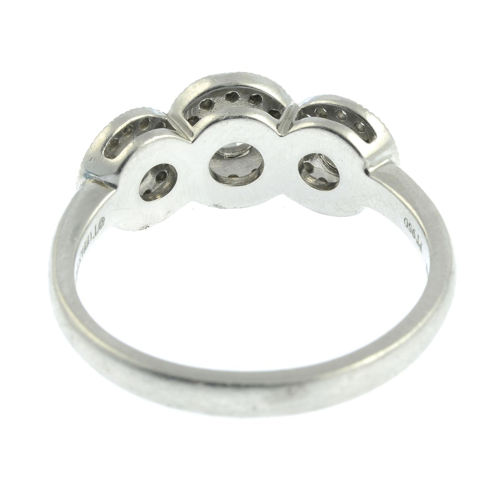 A platinum brilliant-cut diamond 'Circlet' ring, by Tiffany & Co. - Bild 4 aus 6