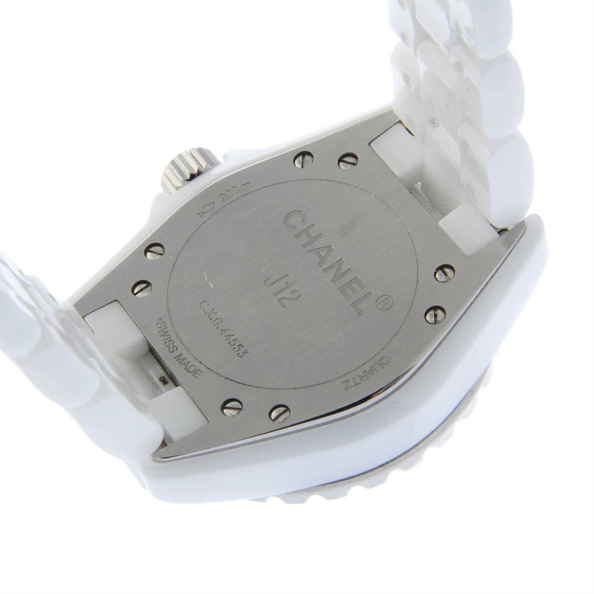 CHANEL - a ceramic J12 bracelet watch, 34mm. - Image 4 of 5