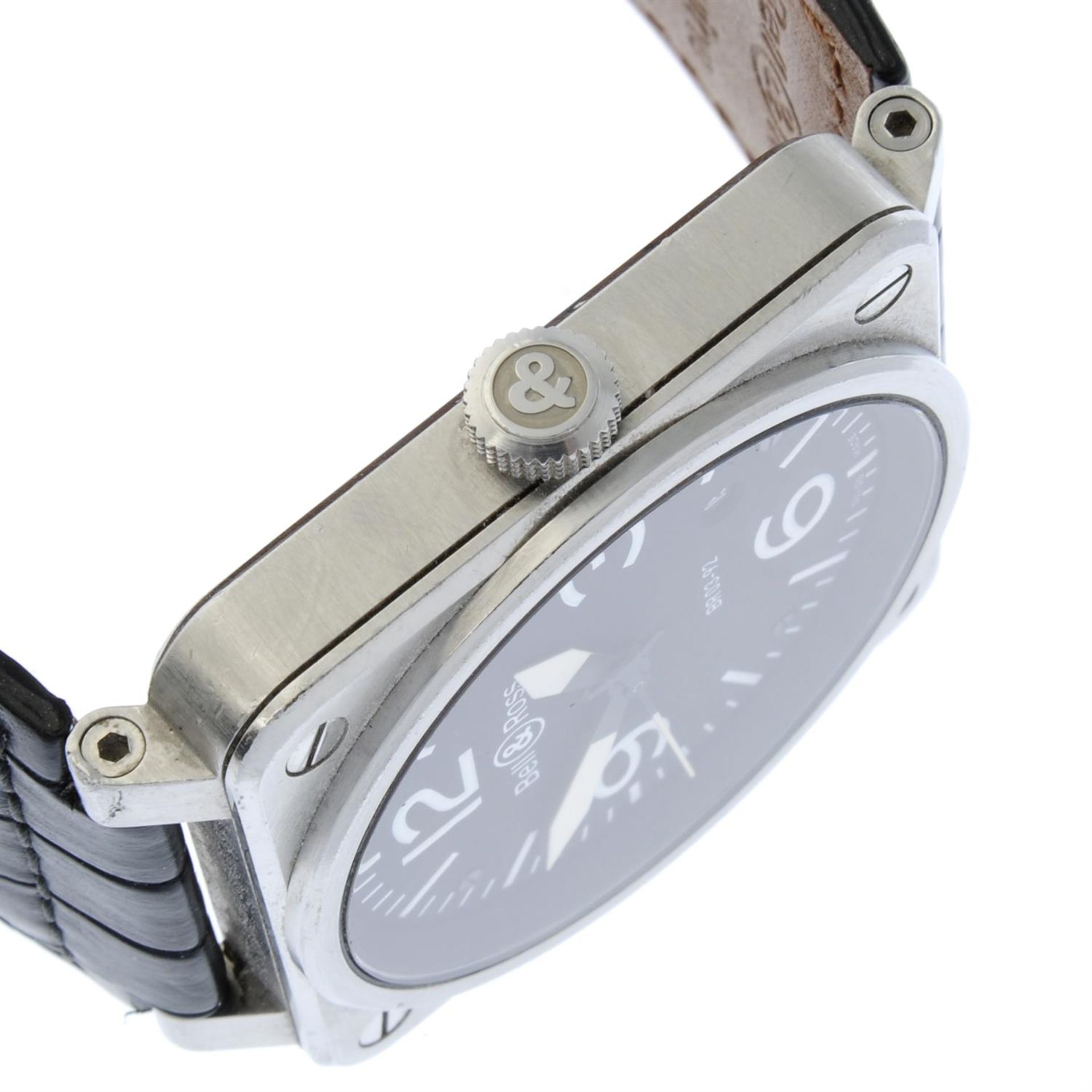 BELL & ROSS - a stainless steel BR03-92 wrist watch, 42x42mm. - Image 3 of 6