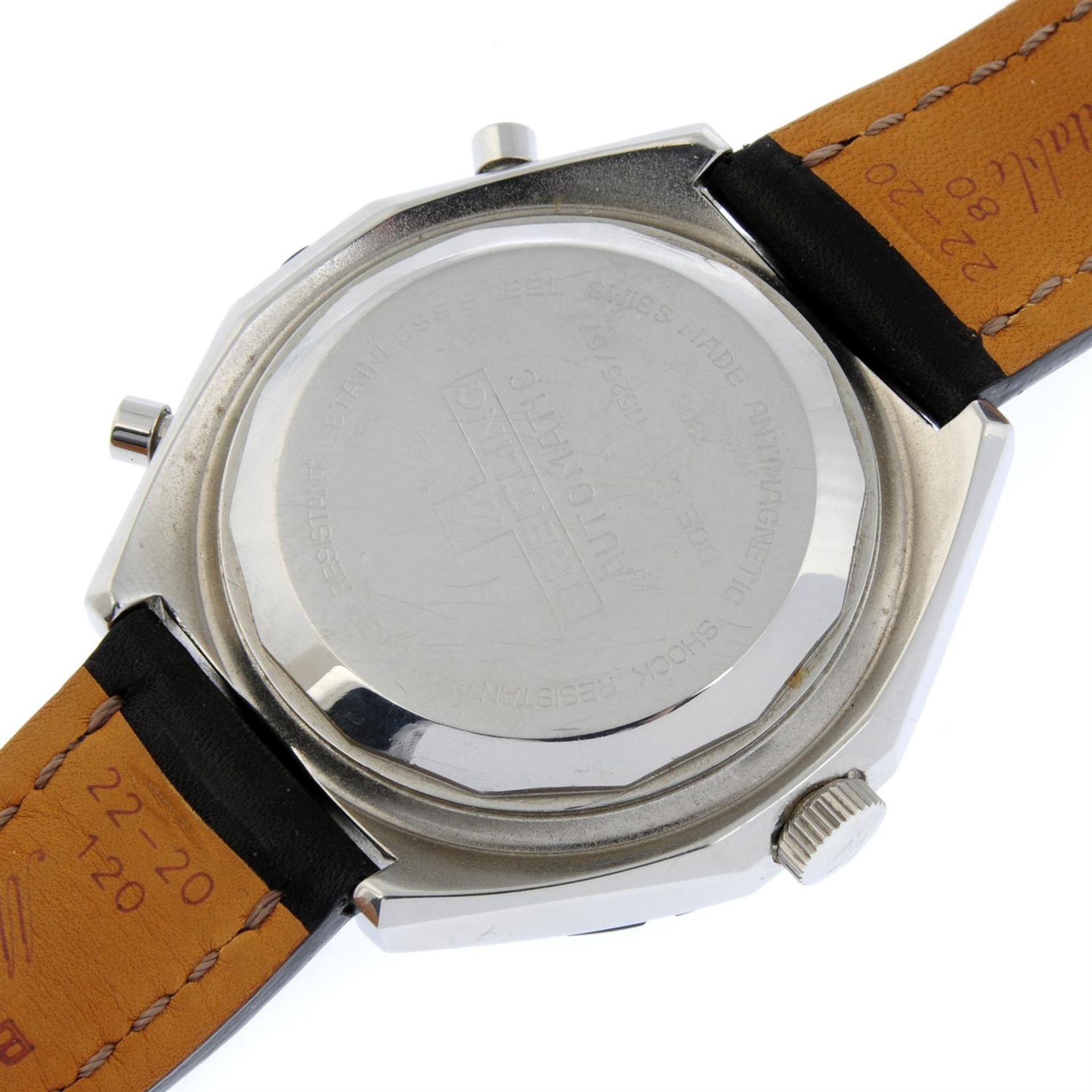 BREITLING - a stainless steel Navitimer Chrono-Matic chronograph wrist watch, 48mm. - Bild 5 aus 6
