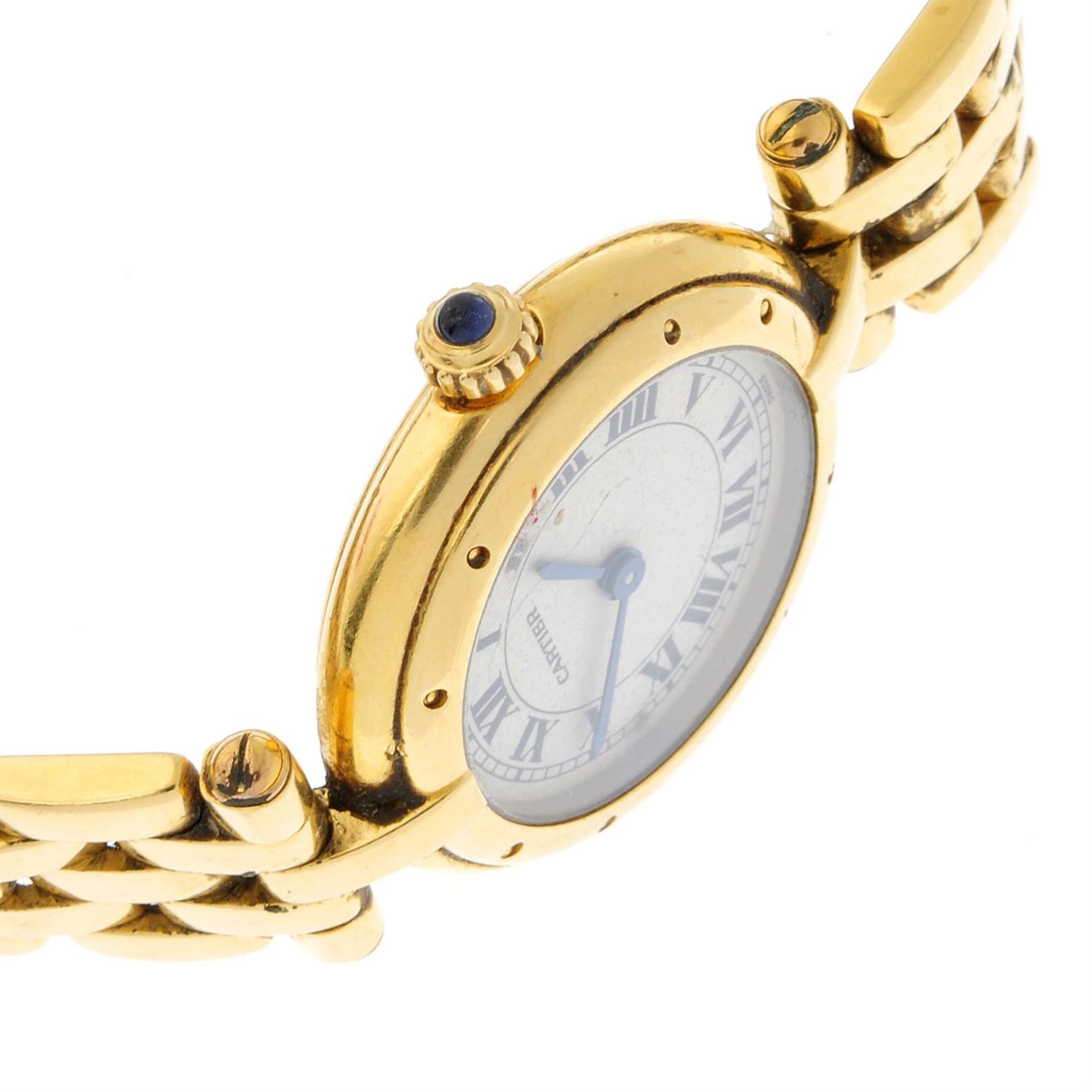 CARTIER - an 18ct yellow gold Panthere Vendome bracelet watch, 23.5mm. - Image 3 of 6