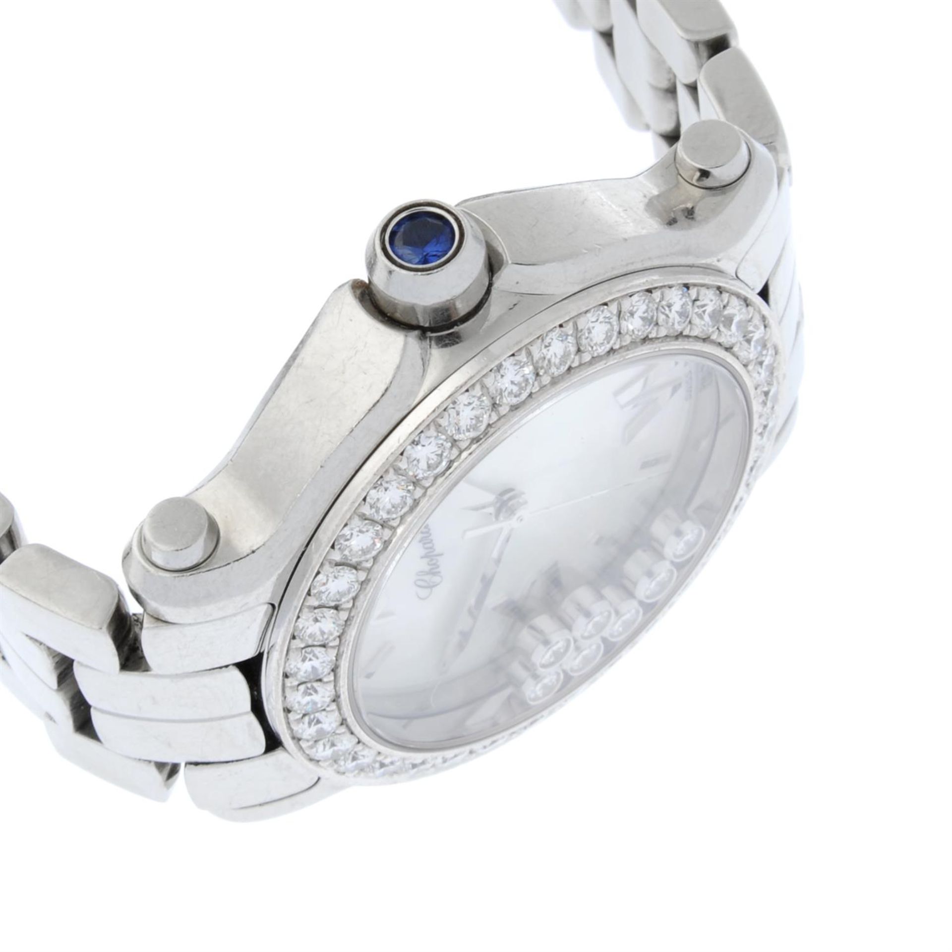 CHOPARD - a stainless steel Happy Sport bracelet watch, 36mm. - Image 3 of 4