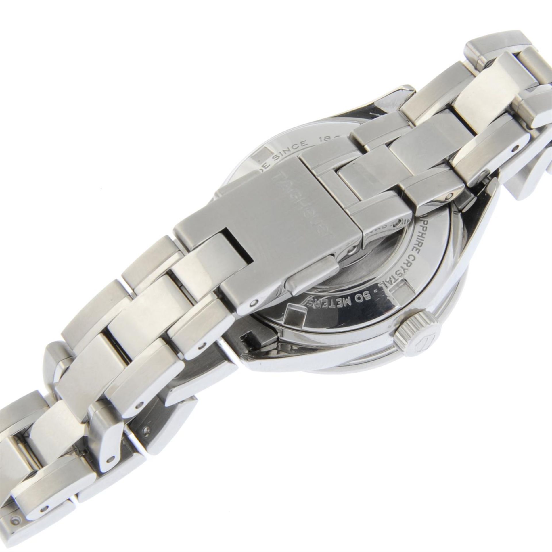 TAG HEUER - a stainless steel Carrera bracelet watch, 28mm. - Bild 2 aus 4