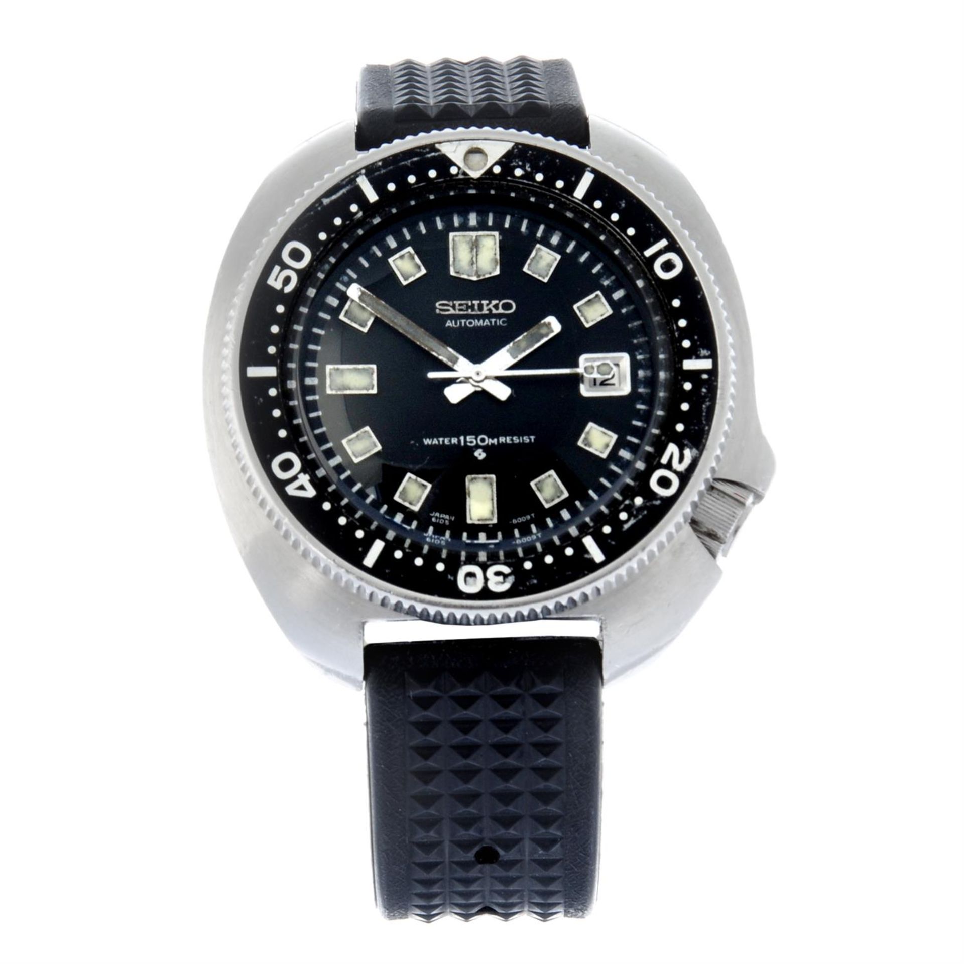 SEIKO - a stainless steel 'Captain Willard' wrist watch, 44mm.