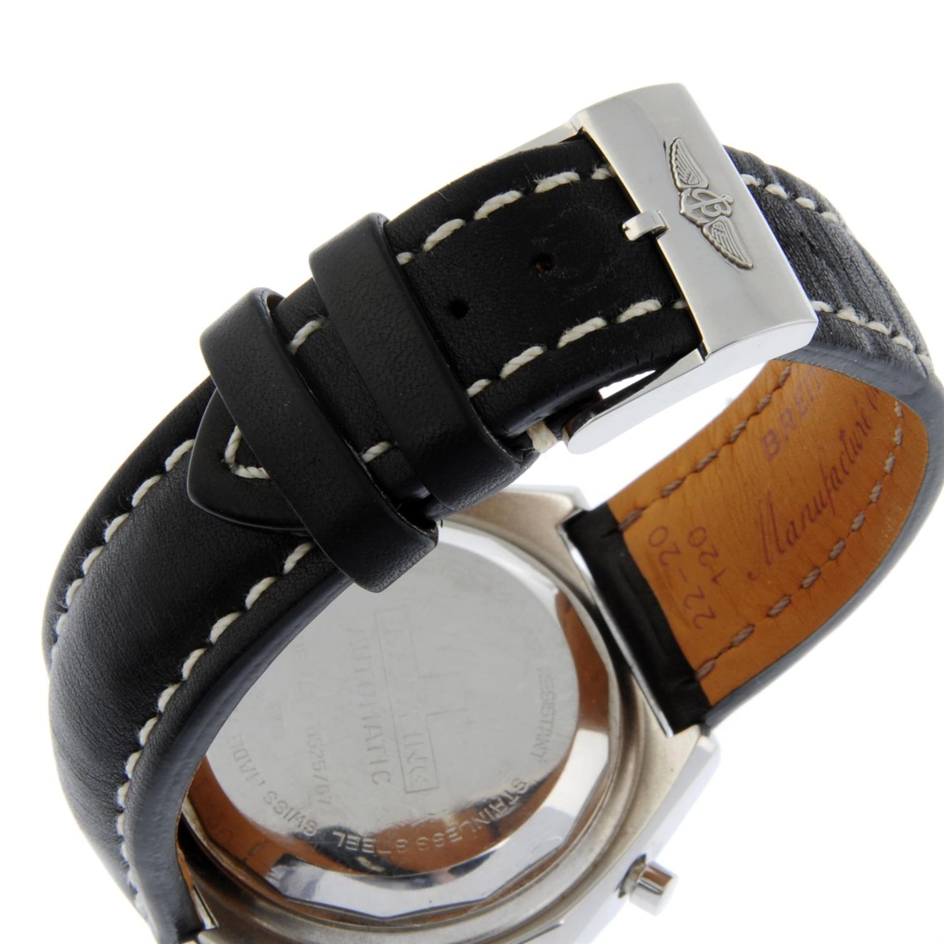 BREITLING - a stainless steel Navitimer Chrono-Matic chronograph wrist watch, 48mm. - Bild 2 aus 6