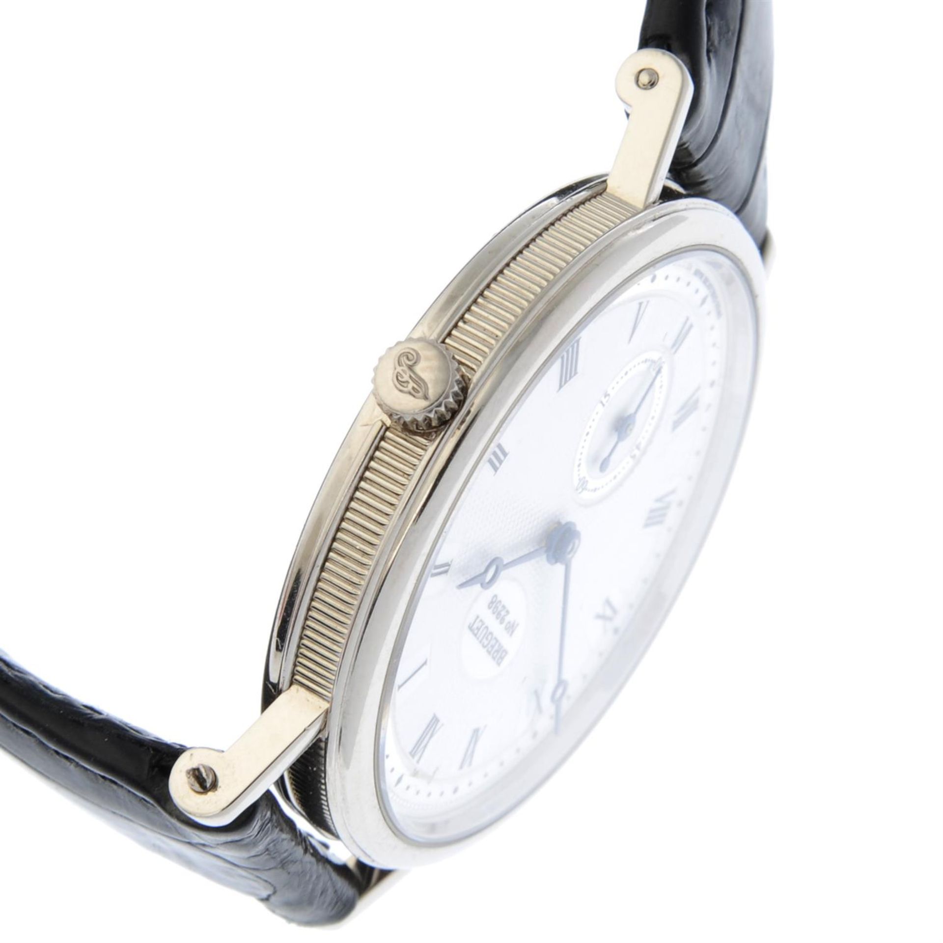 BREGUET - an 18ct white gold Classique 3910 wrist watch, 34mm. - Bild 3 aus 5