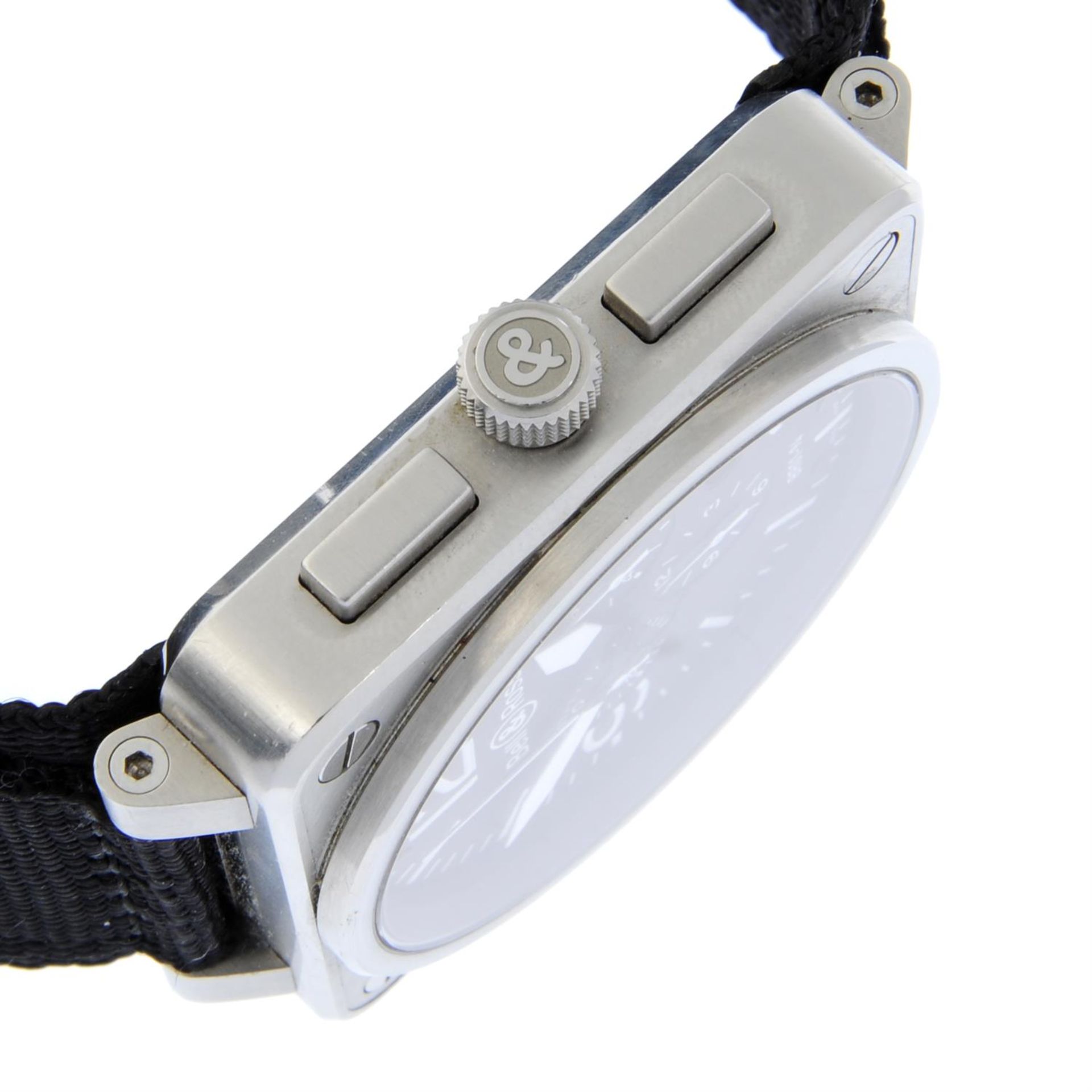 BELL & ROSS - a stainless steel BR01-94 chronograph wrist watch, 46x46mm. - Bild 3 aus 5