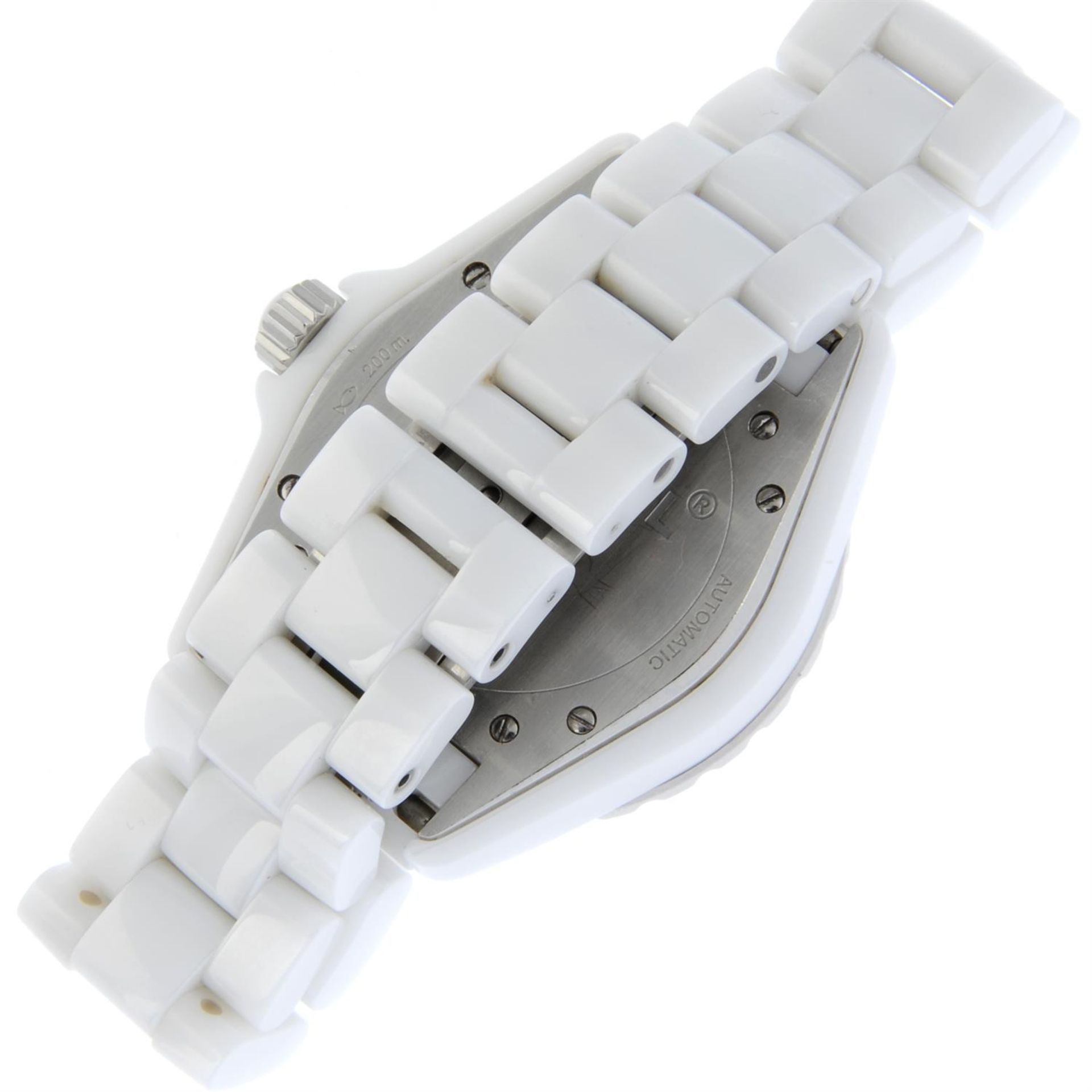 CHANEL - a ceramic J12 bracelet watch, 37mm. - Bild 2 aus 6