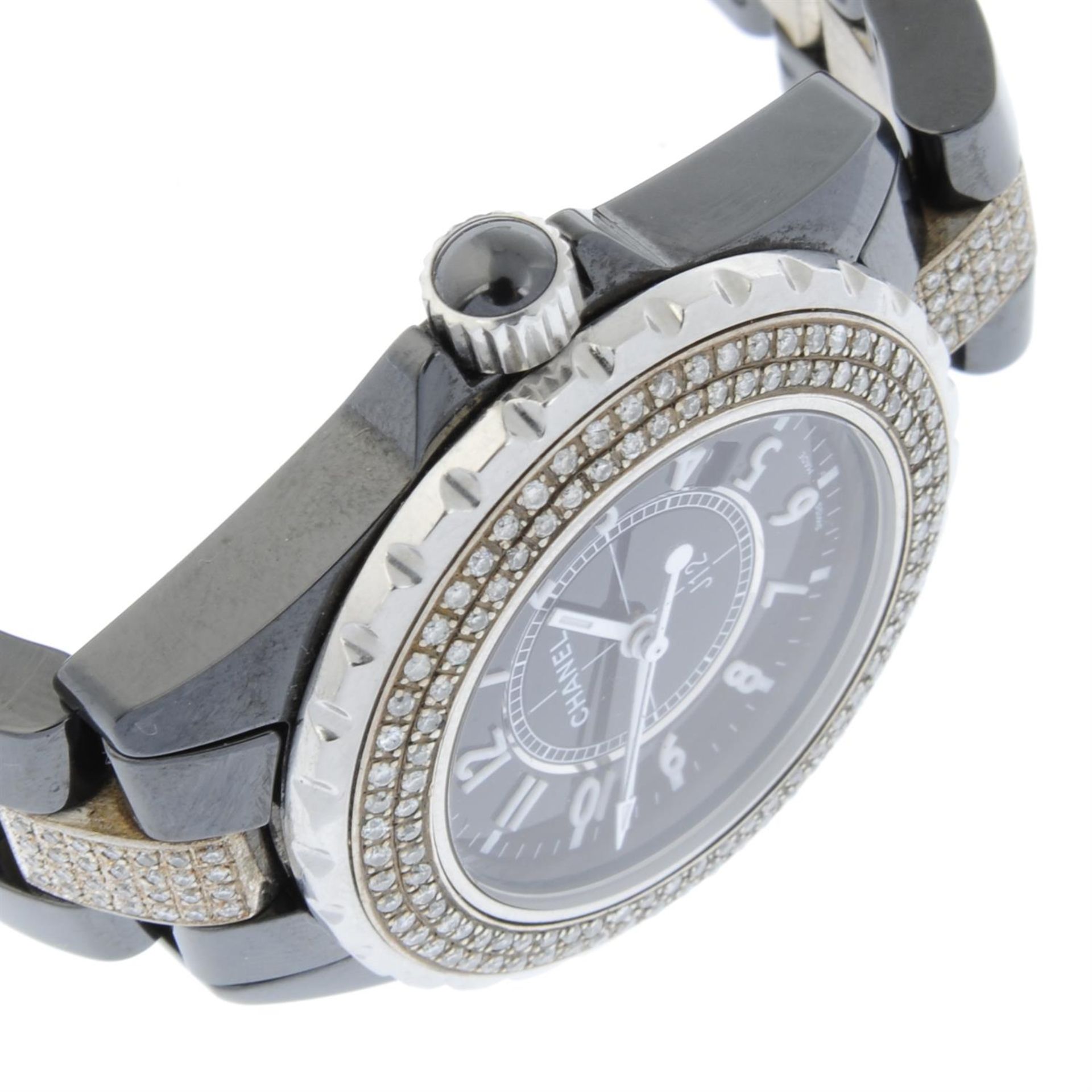 CHANEL - a ceramic J12 bracelet watch, 34mm. - Bild 3 aus 5