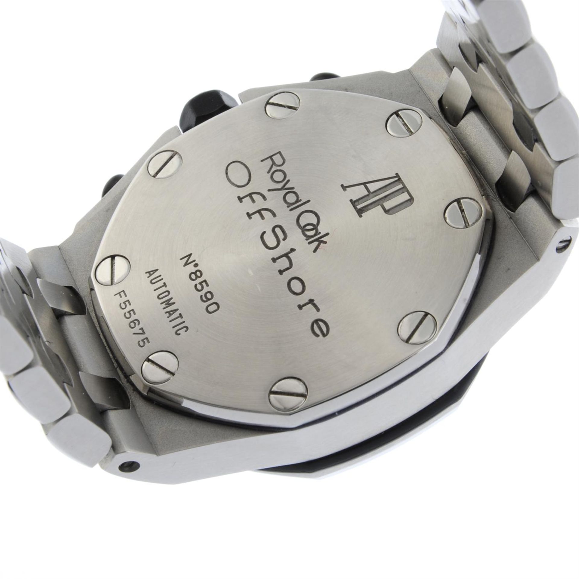 AUDEMARS PIGUET - stainless steel Royal Oak Offshore bracelet watch, 45mm. - Bild 5 aus 7