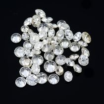 Selection of brilliant cut diamonds, weighing 5.65ct