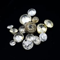 Fifteen vari-shape diamonds, weighing 2.20ct