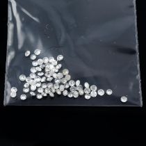 Selection of brilliant cut diamonds, weighing 1.55ct