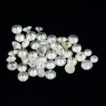 Selection of brilliant cut diamonds, weighing 1.83ct
