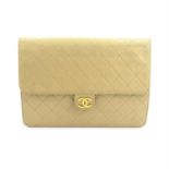 CHANEL - a Matelassé lambskin shoulder bag.