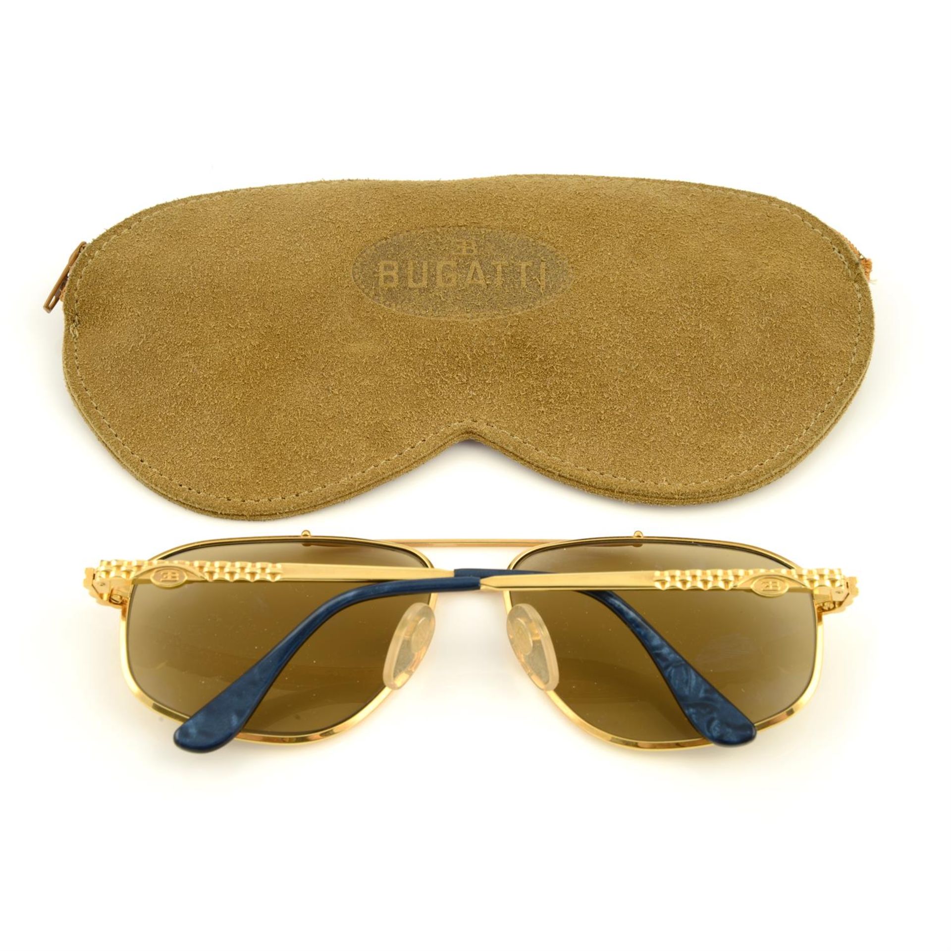 BUGATTI - a pair of 504 sunglasses. - Bild 2 aus 2