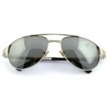 CARTIER - a pair of Edition Santos-Dumont sunglasses.