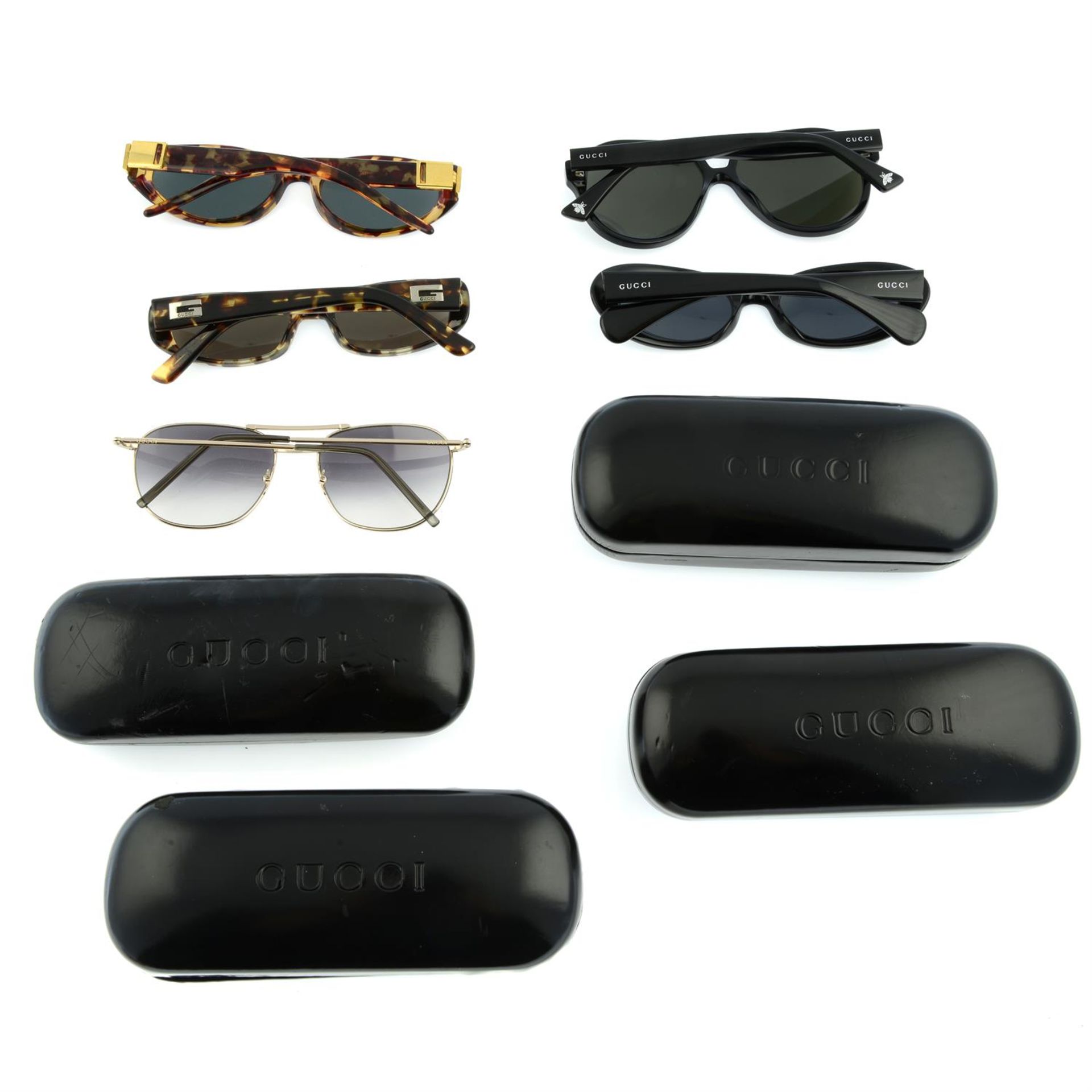 GUCCI - five pairs of sunglasses. - Image 2 of 2