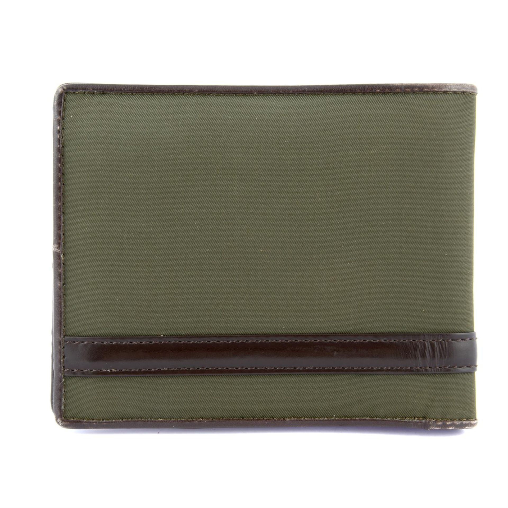 BURBERRY - a khaki green Bifold Wallet. - Image 2 of 3
