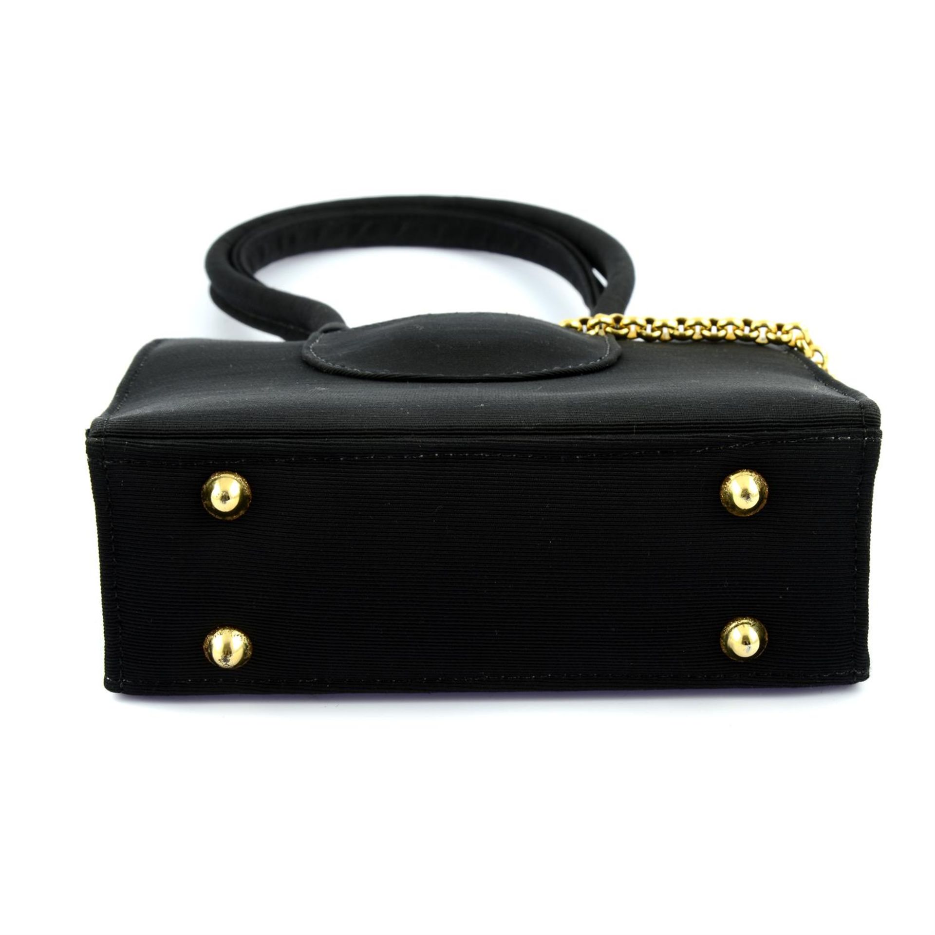 ANYA HINDMARCH - a black fabric handbag. - Image 4 of 6