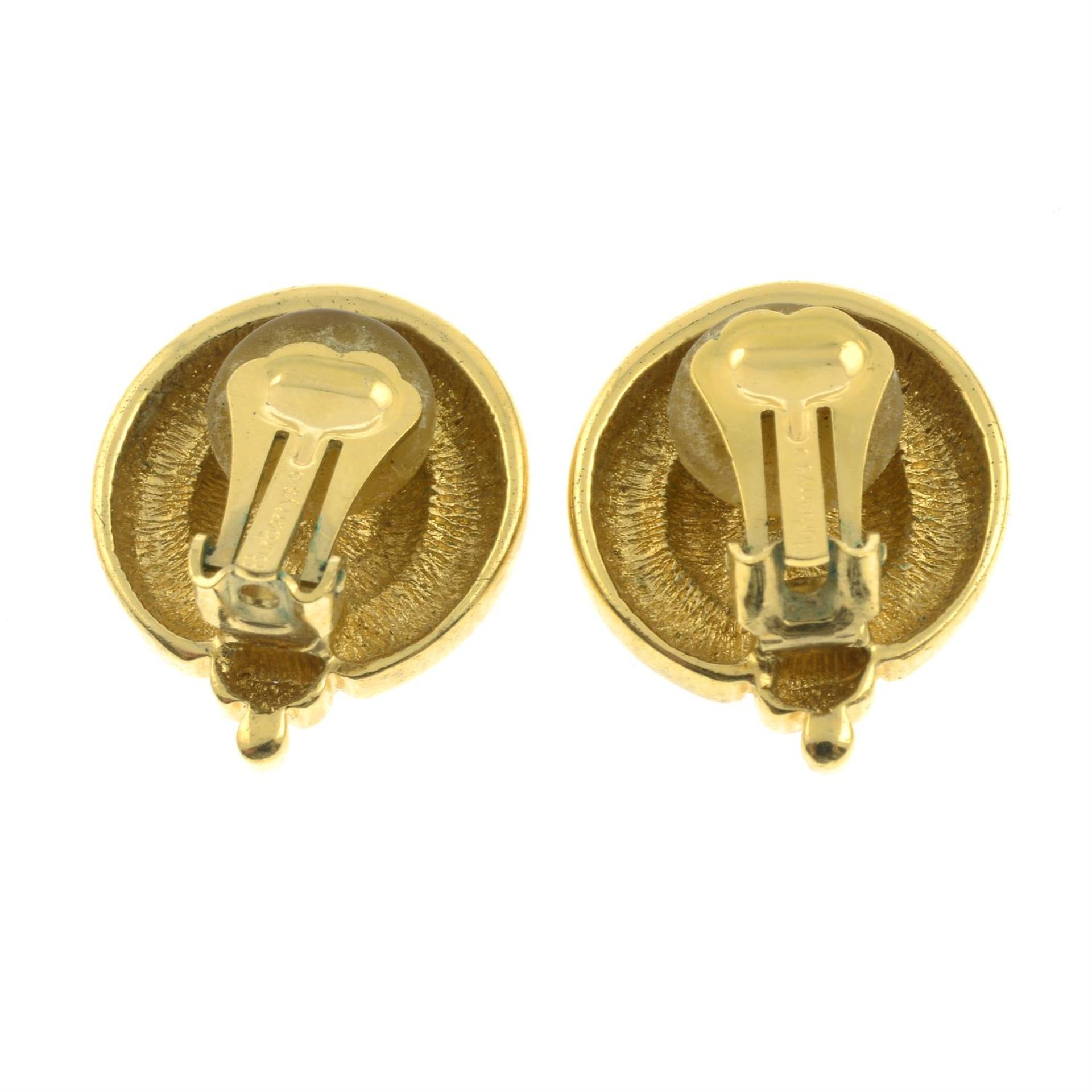 BURBERRY - a pair of clip-on earrings. - Image 2 of 2