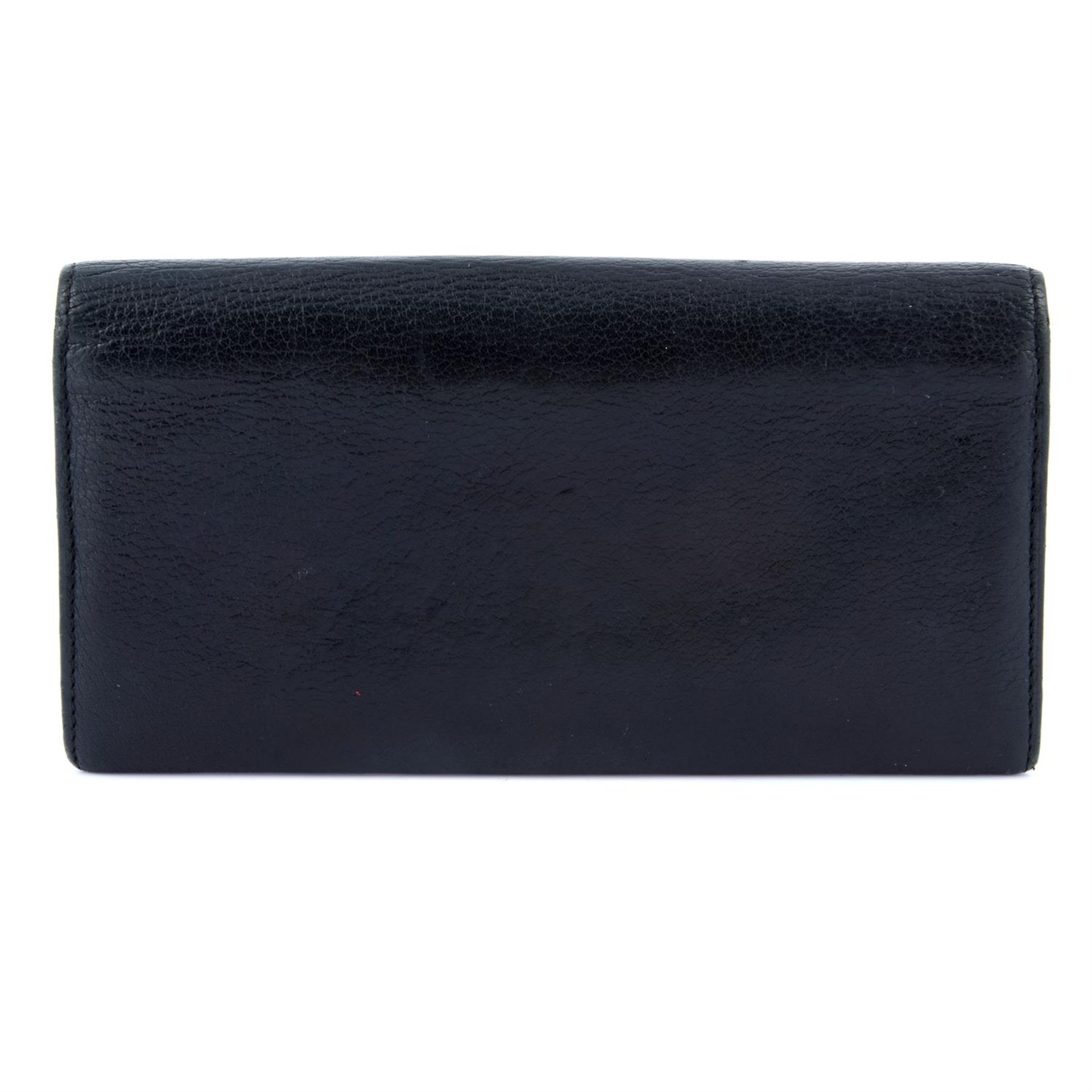 CARTIER - a black Long Bifold Wallet. - Bild 2 aus 3