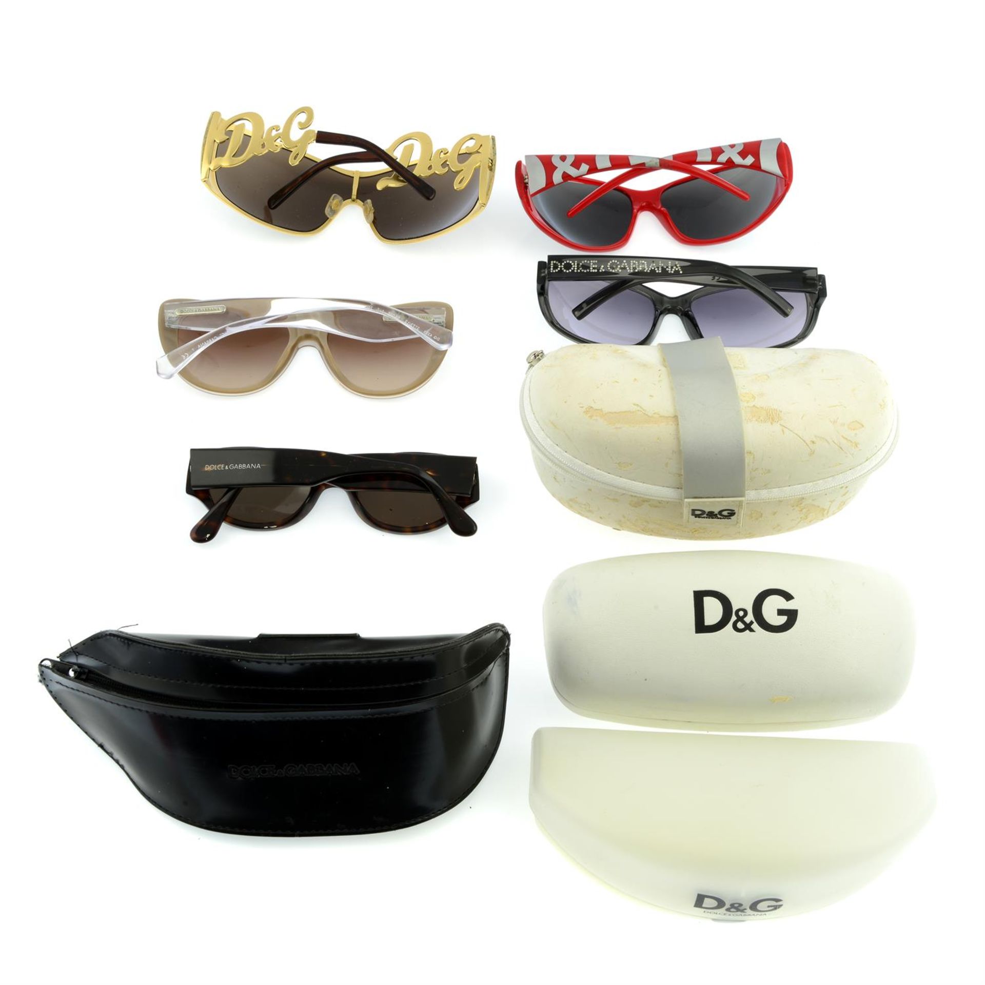 DOLCE & GABBANA - five pairs of sunglasses. - Image 2 of 2