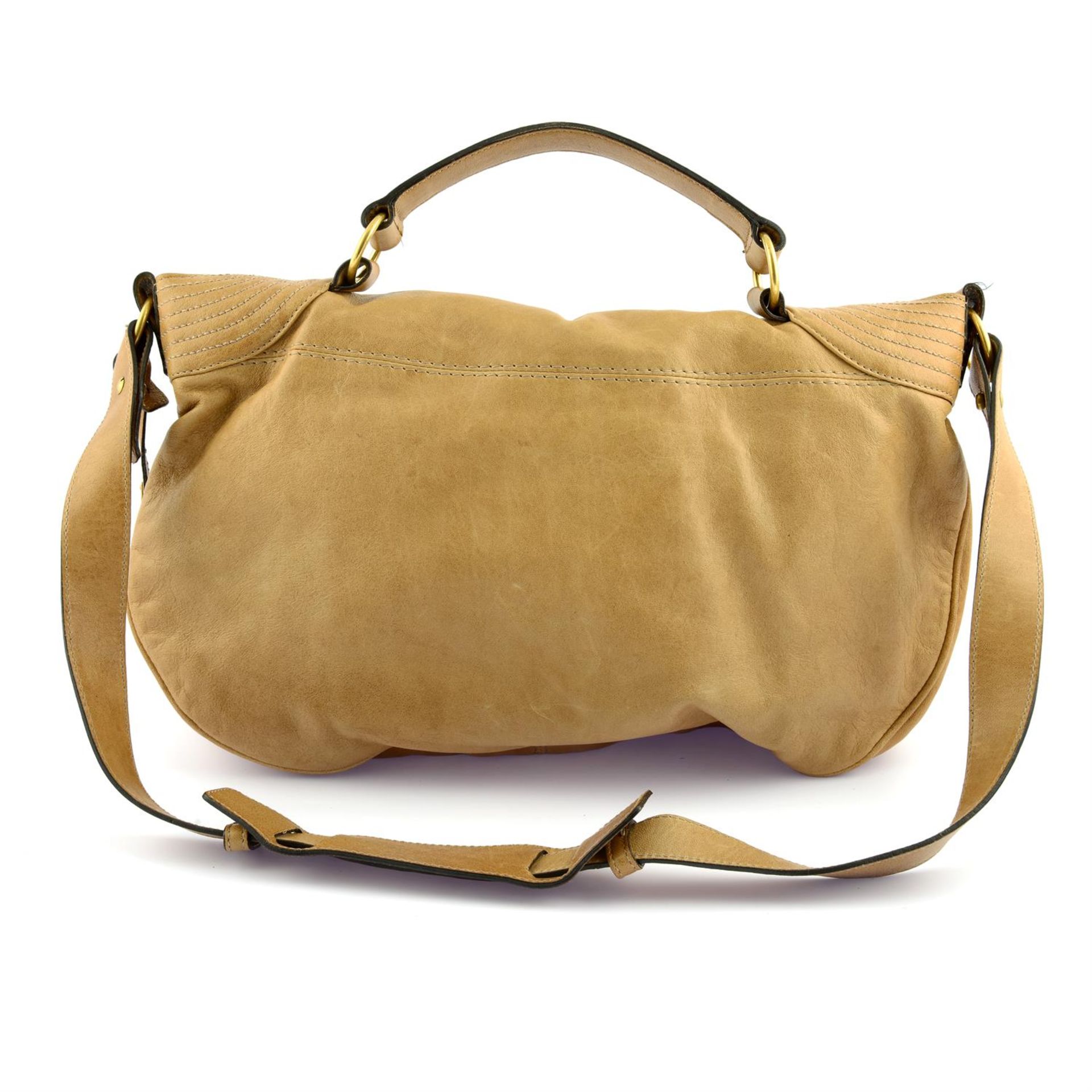 ALEXANDER MCQUEEN - a tan leather Faithfull handbag. - Bild 2 aus 5