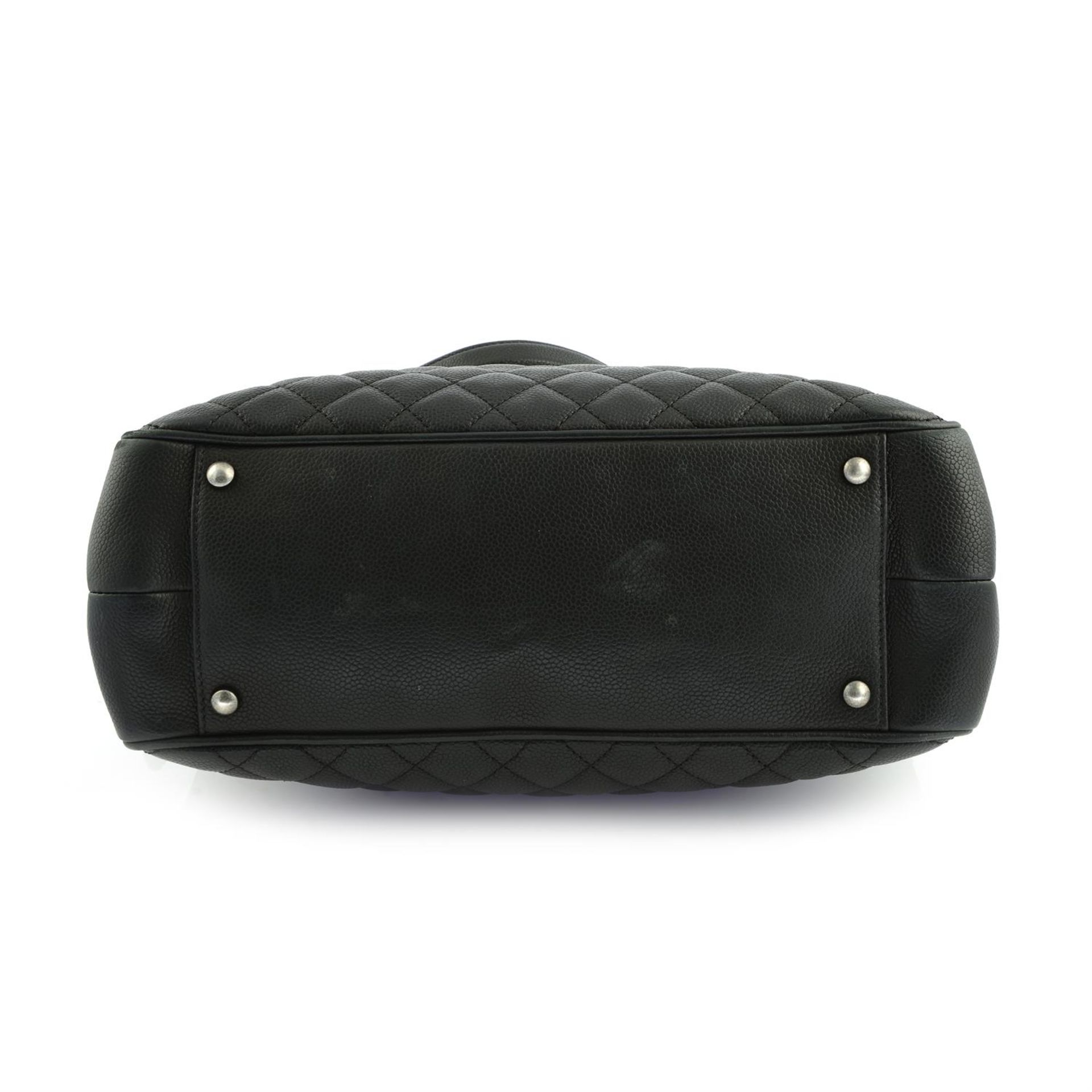 CHANEL - a black caviar leather Rock in Rome handbag. - Image 4 of 4