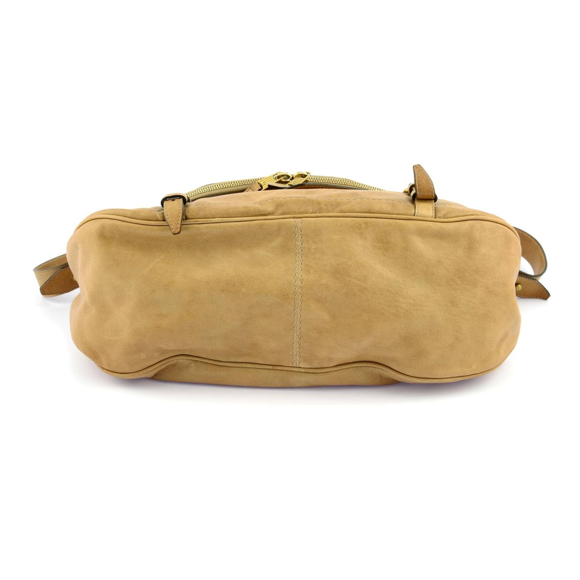 ALEXANDER MCQUEEN - a tan leather Faithfull handbag. - Bild 4 aus 5