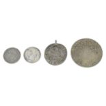 A quantity of miscellaneous British and world coins.